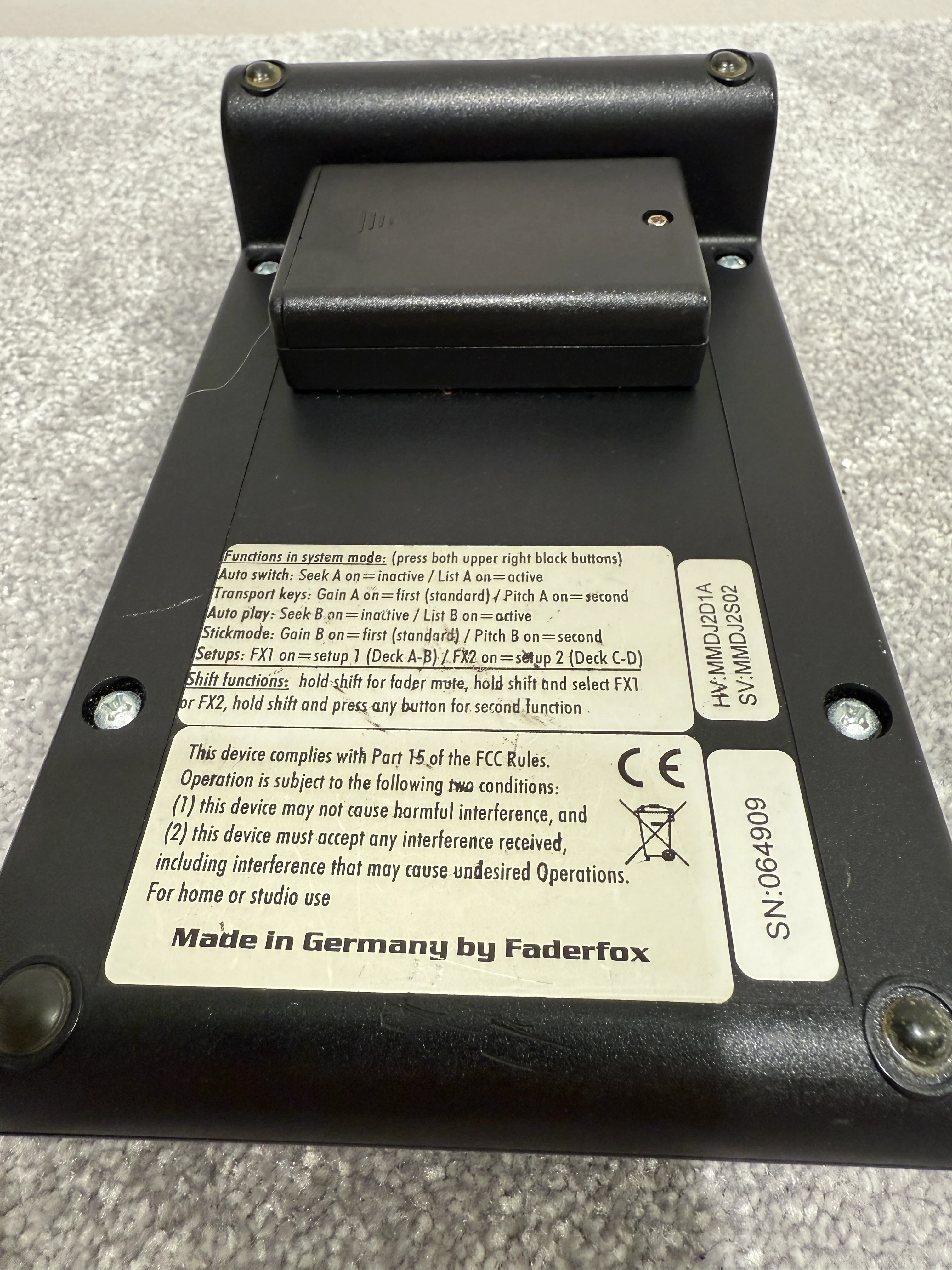 Faderfox Micromodul DJ2 - DJ Controller with Power Supply - Image 4
