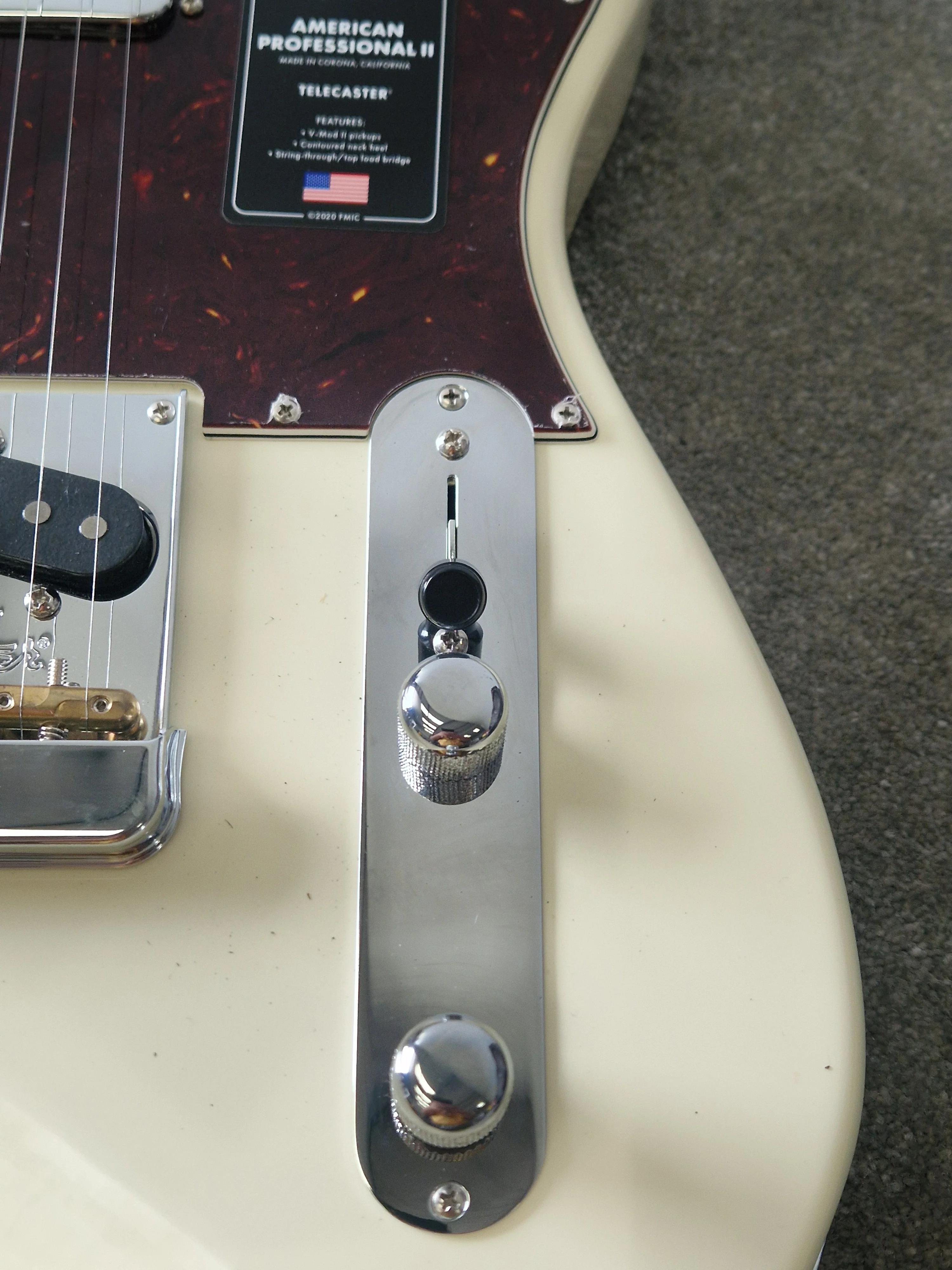 Fender American Professional II Telecaster Electric Guitar - Excellent w/ Hard Case & Certification - Image 5