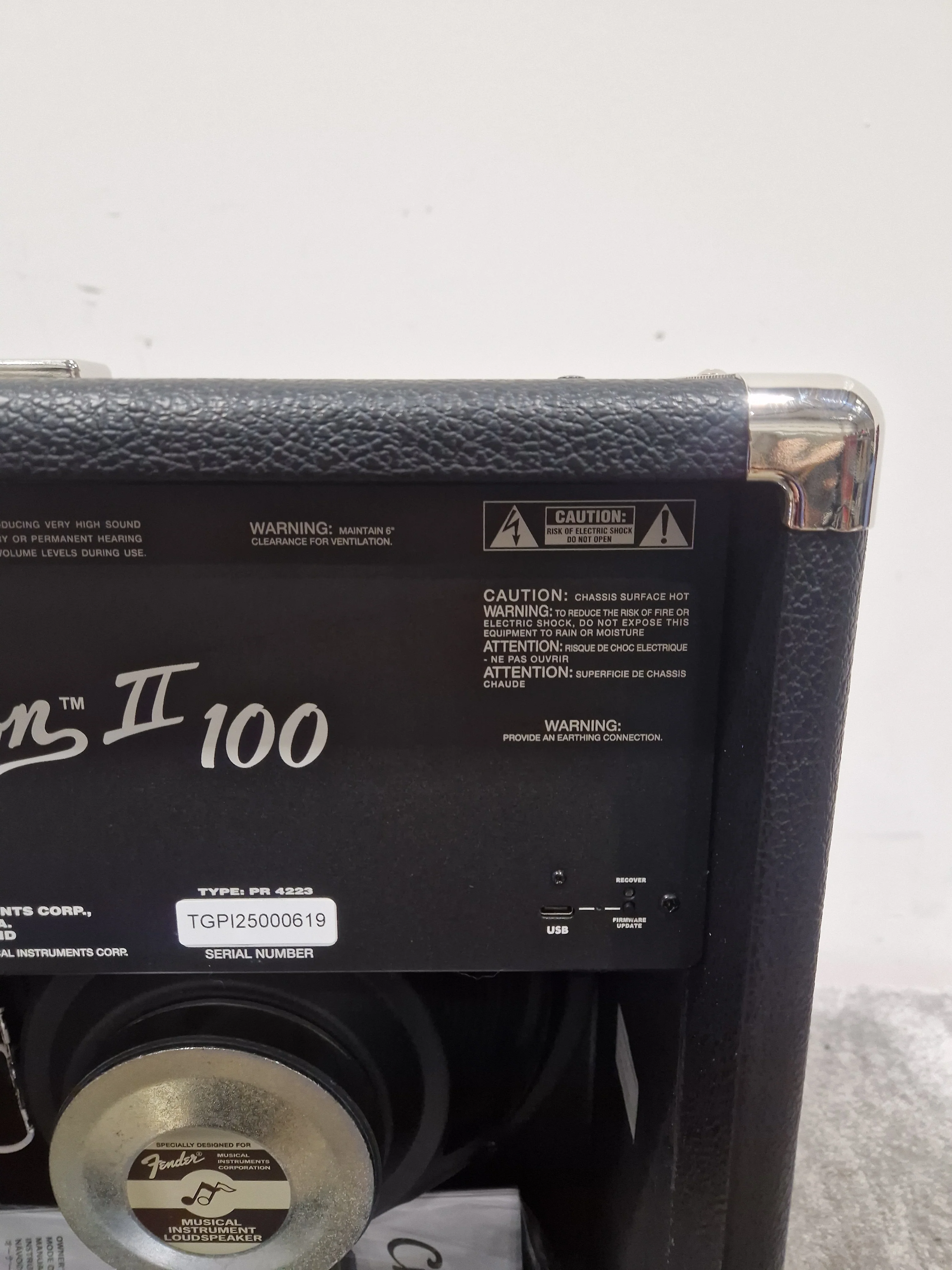 Fender Champion II 100 Combo - Guitar Amplifier Combo - Black - Like New w/ Cables & Tags - Image 4