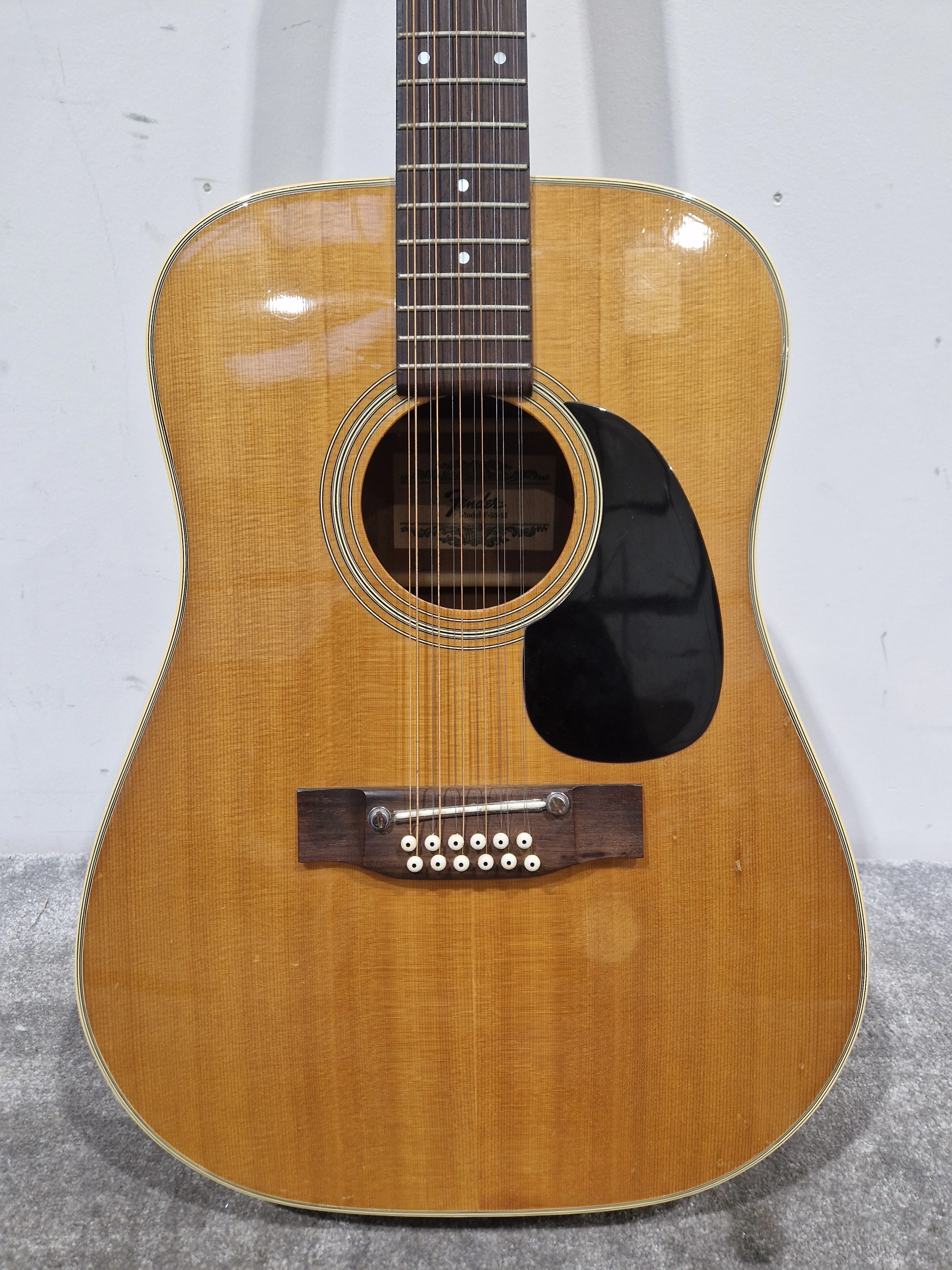 Fender F-55-12 - 12-String Acoustic Guitar - Very Good w/ Hard Case