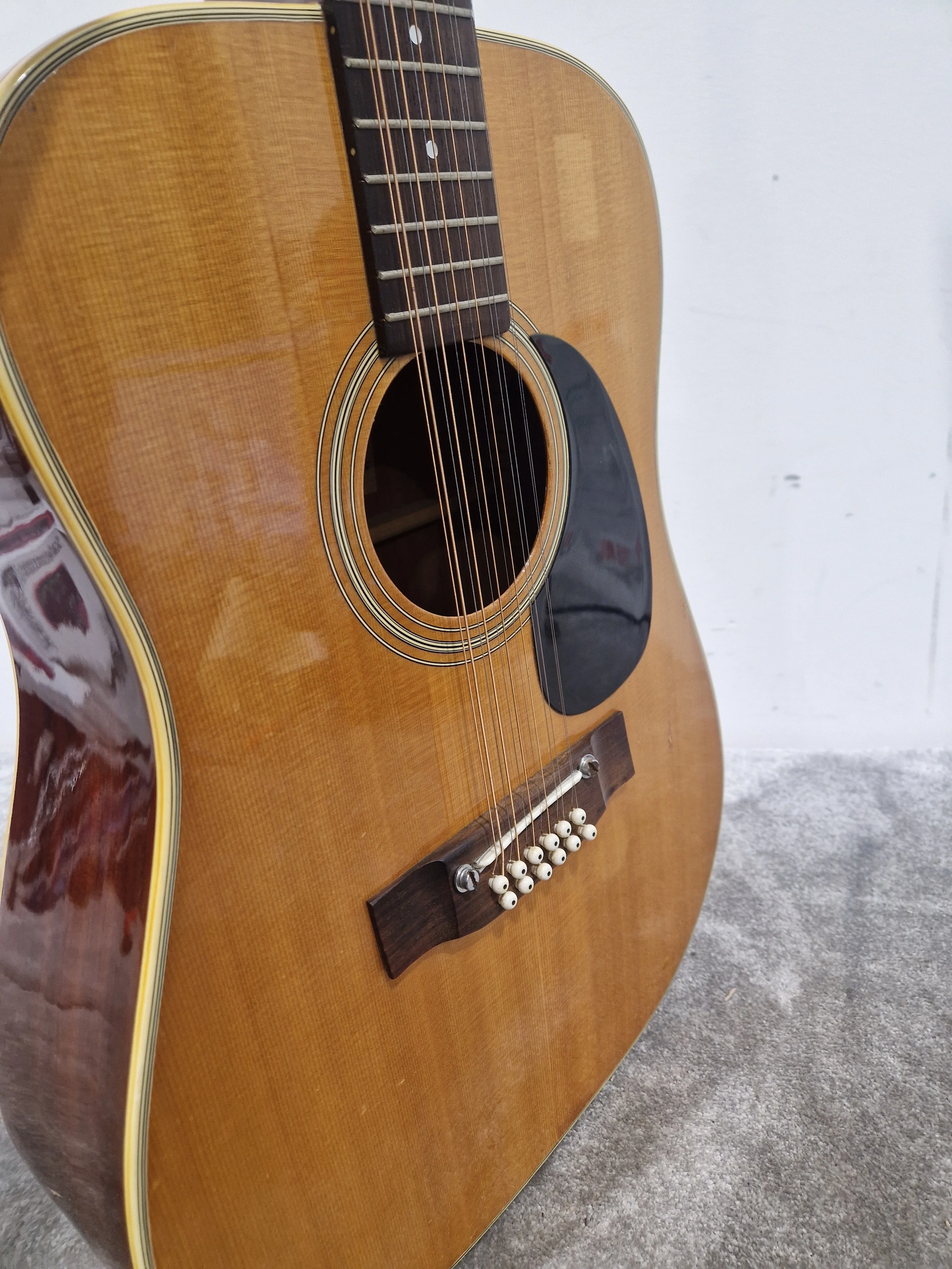 Fender F-55-12 - 12-String Acoustic Guitar - Very Good w/ Hard Case - Image 13