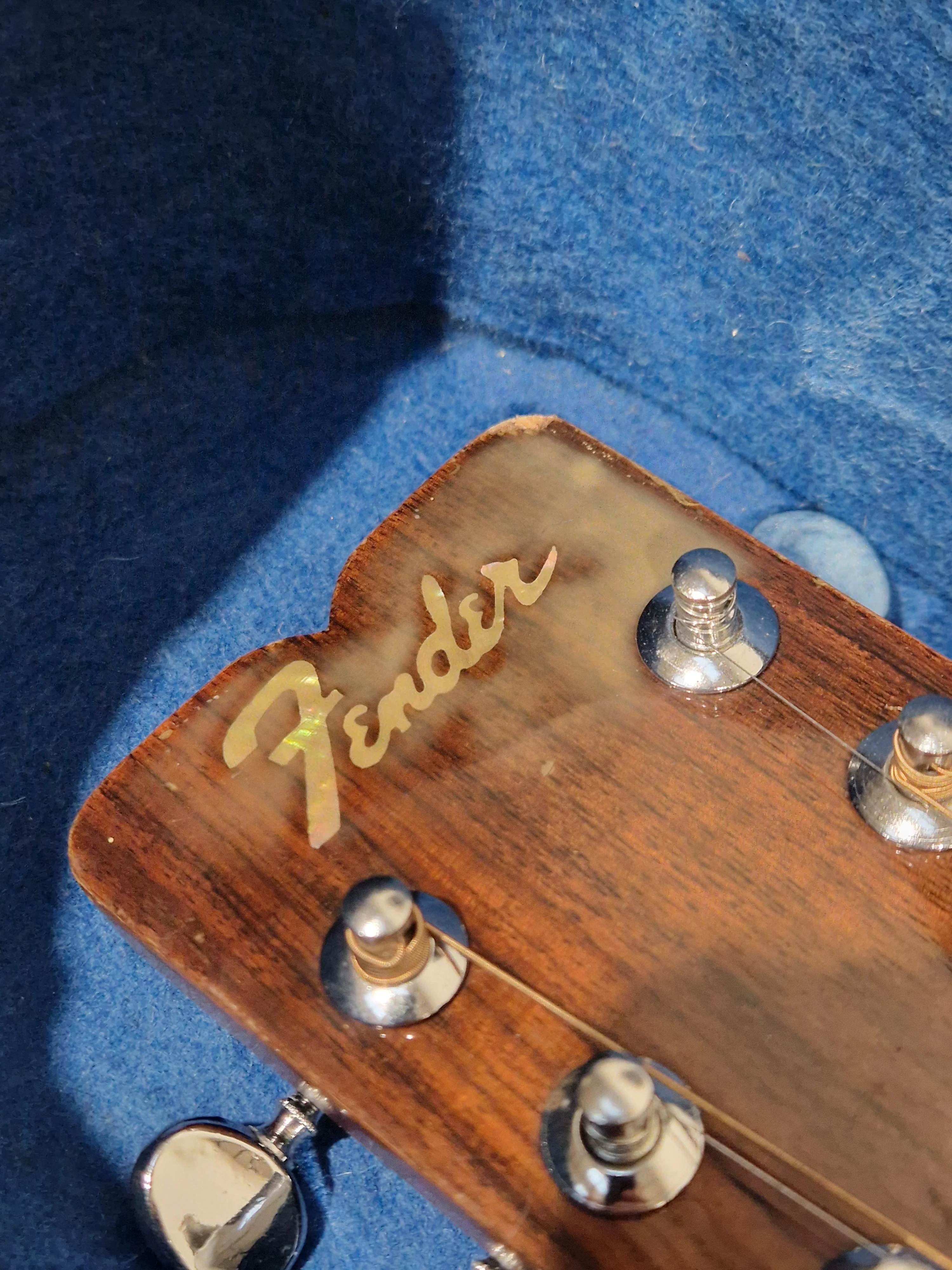 Fender F-55-12 - 12-String Acoustic Guitar - Very Good w/ Hard Case - Image 8