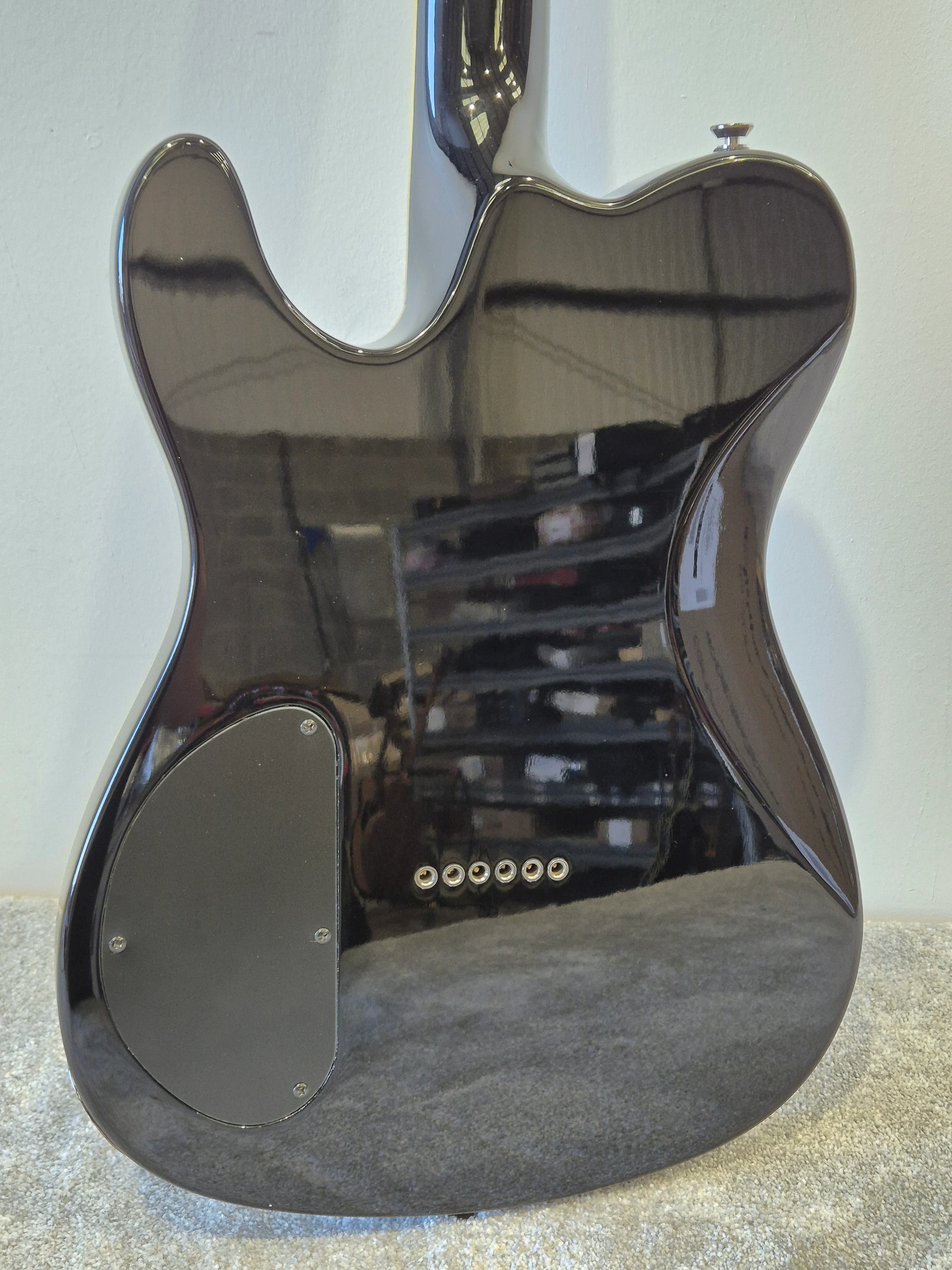 Fender FMT Custom Telecaster - Electric Guitar - Black Cherry Burst - Image 7