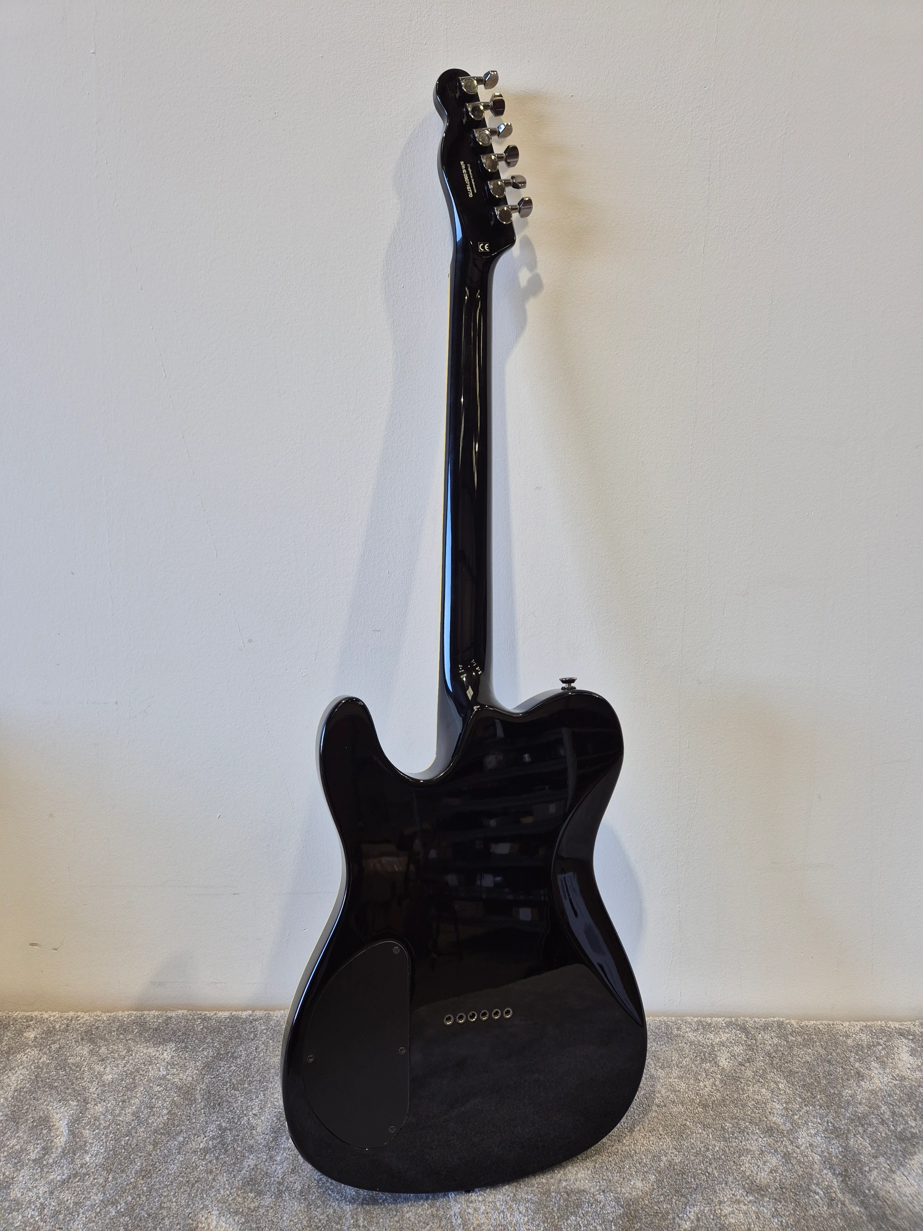 Fender FMT Custom Telecaster - Electric Guitar - Black Cherry Burst - Image 8