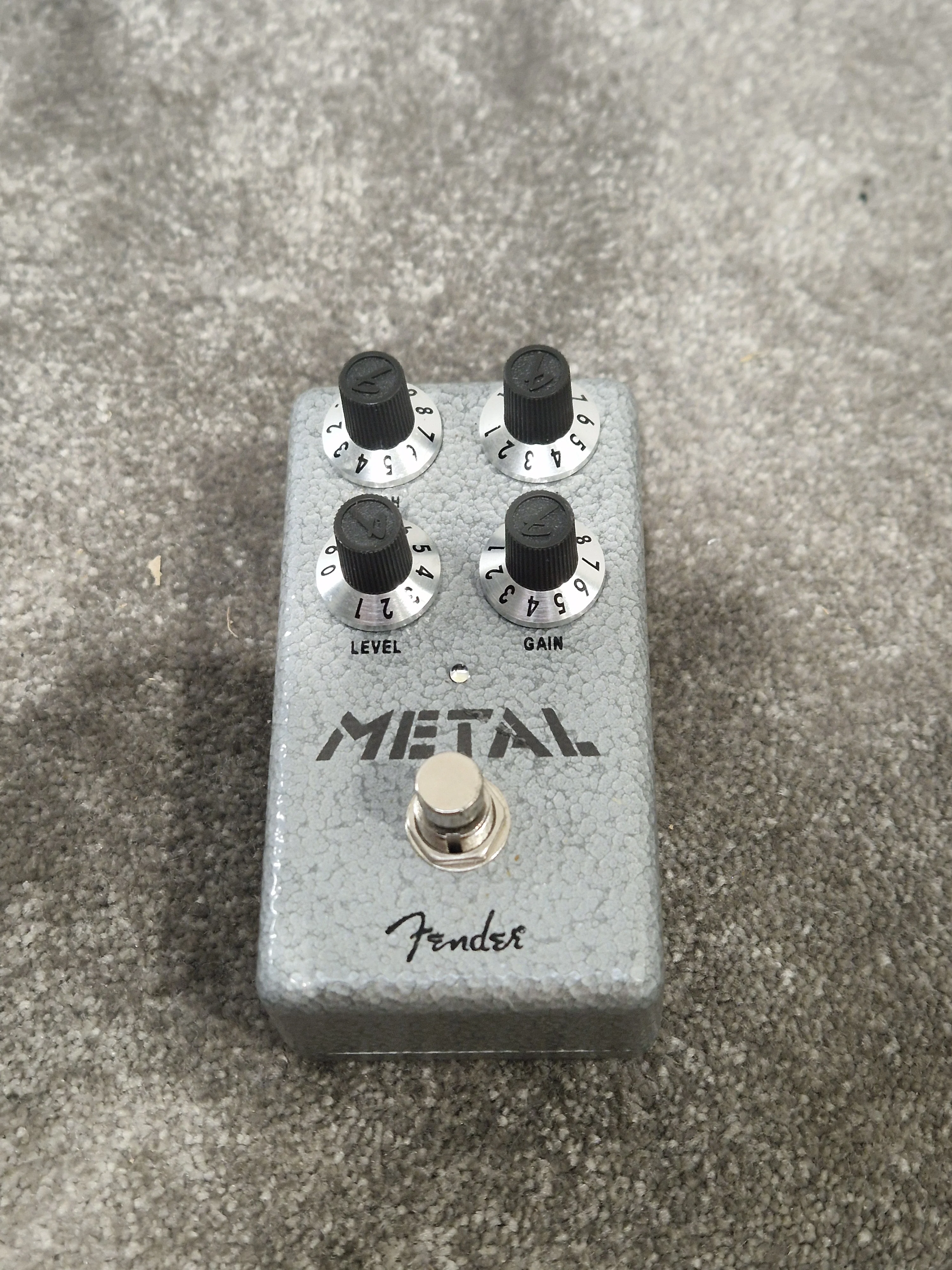 Fender Hammertone Metal Pedal Effects Pedal - High Gain Distortion, Durable Design - Excellent - Image 7