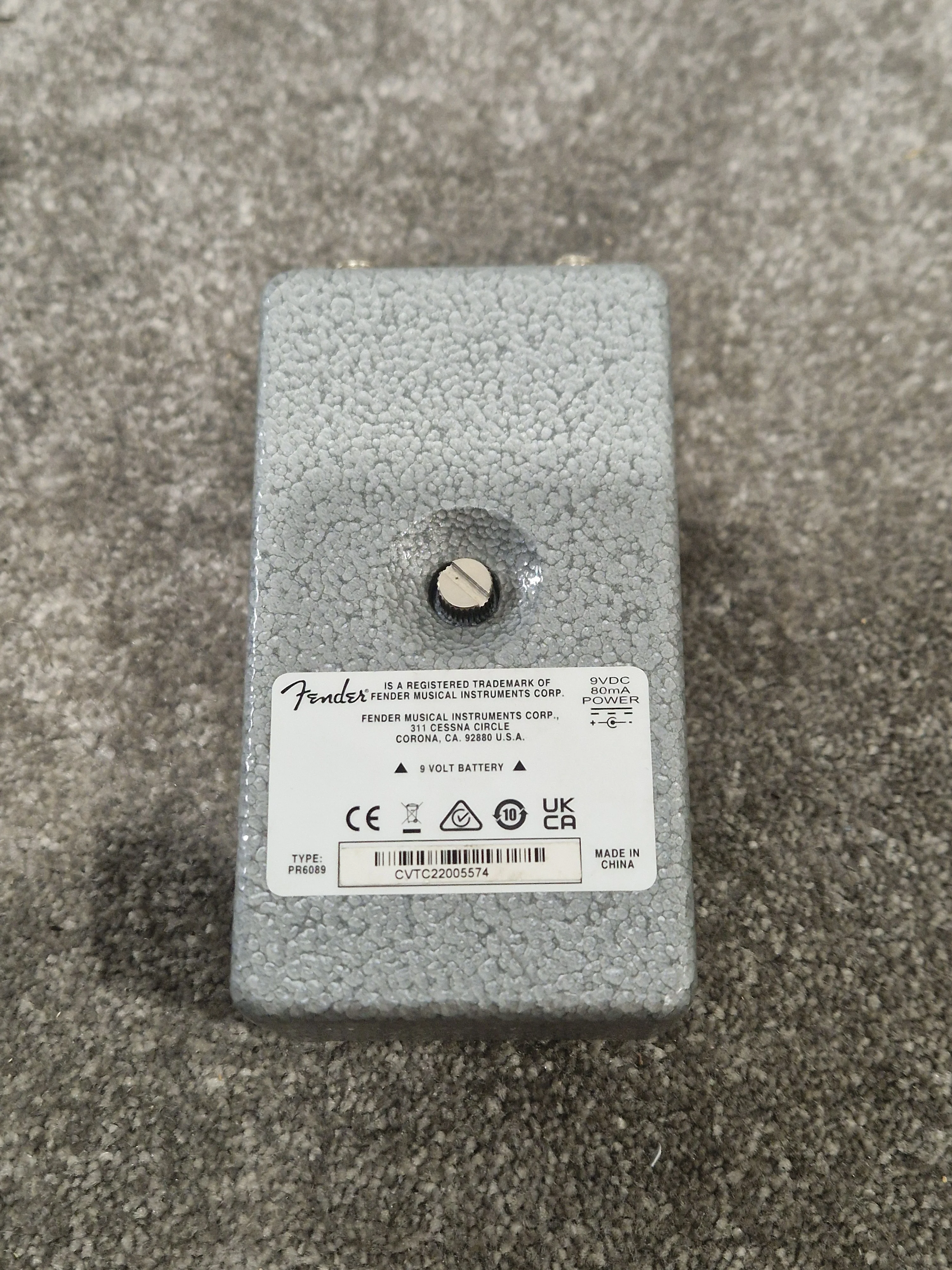 Fender Hammertone Metal Pedal Effects Pedal - High Gain Distortion, Durable Design - Excellent - Image 8