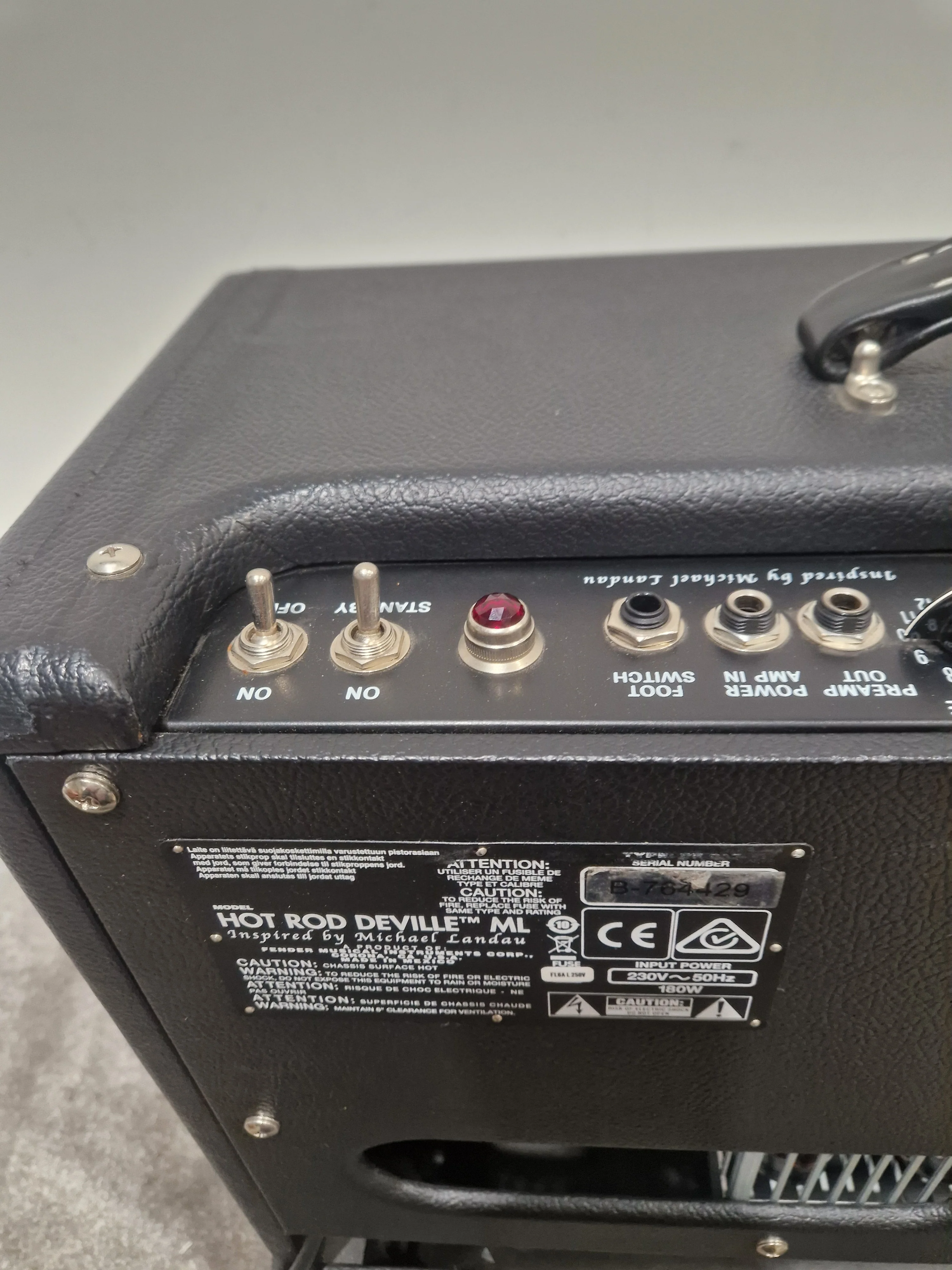 Fender Hot Rod DeVille 212 ML - Guitar Amplifier Combo - Black - Like New w/ Manuels - Image 16
