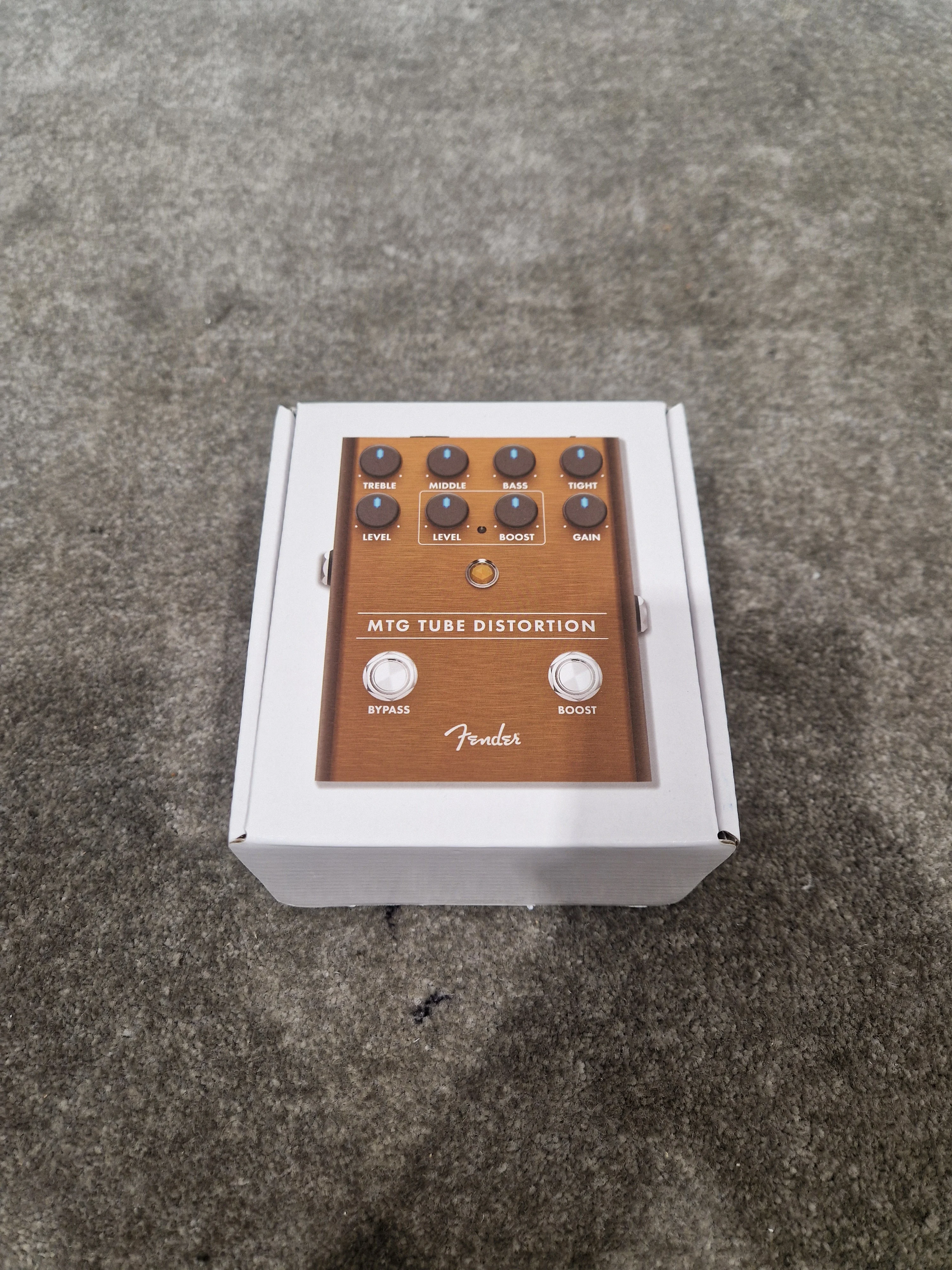 Fender MTG Tube Distortion Pedal - Analog Tube Overdrive - Open Box - Image 8