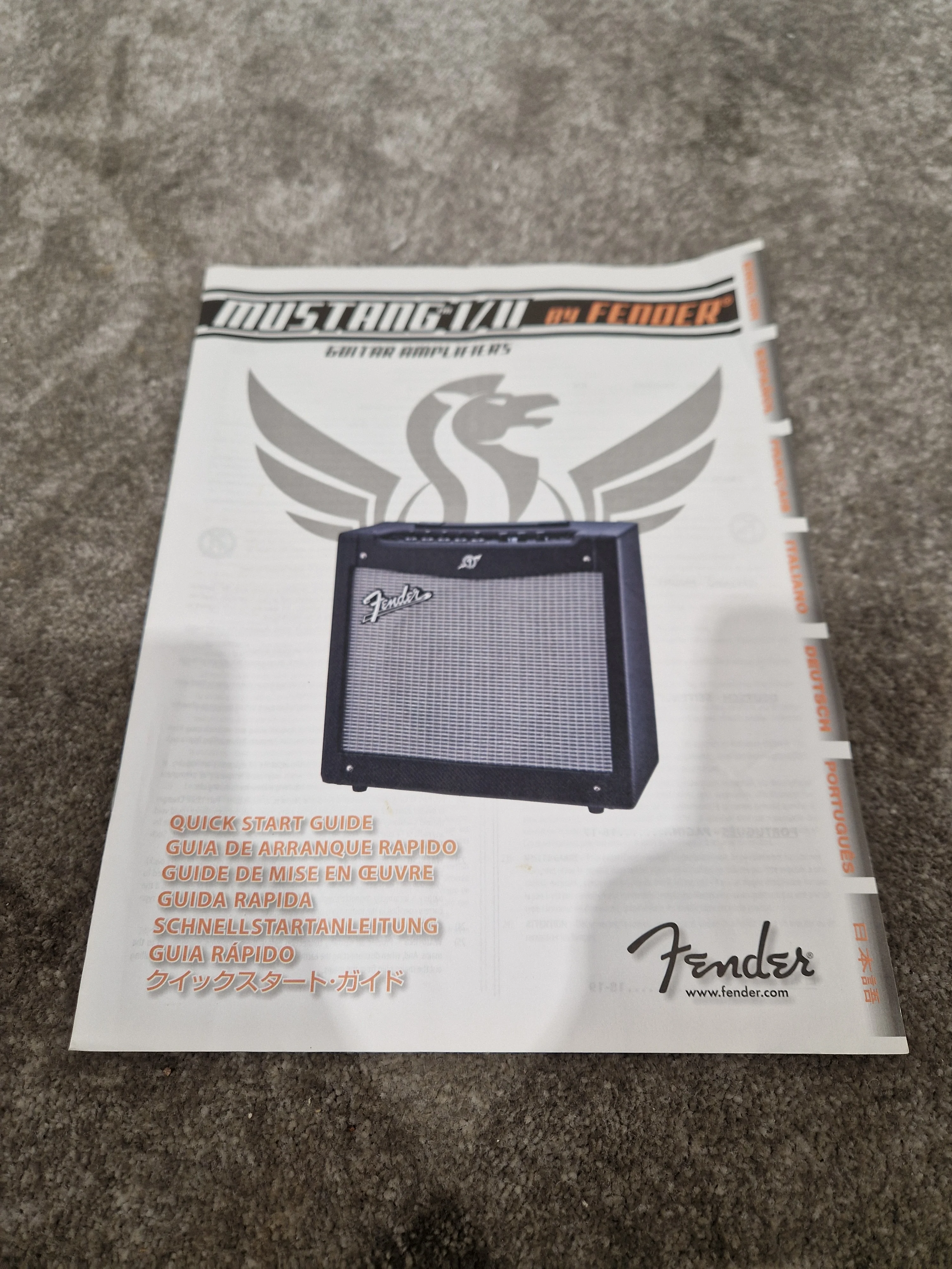 Fender Mustang 1 AMP - Modeling Guitar Amplifier - Excellent w/ Original Box & Power Supply - Image 5