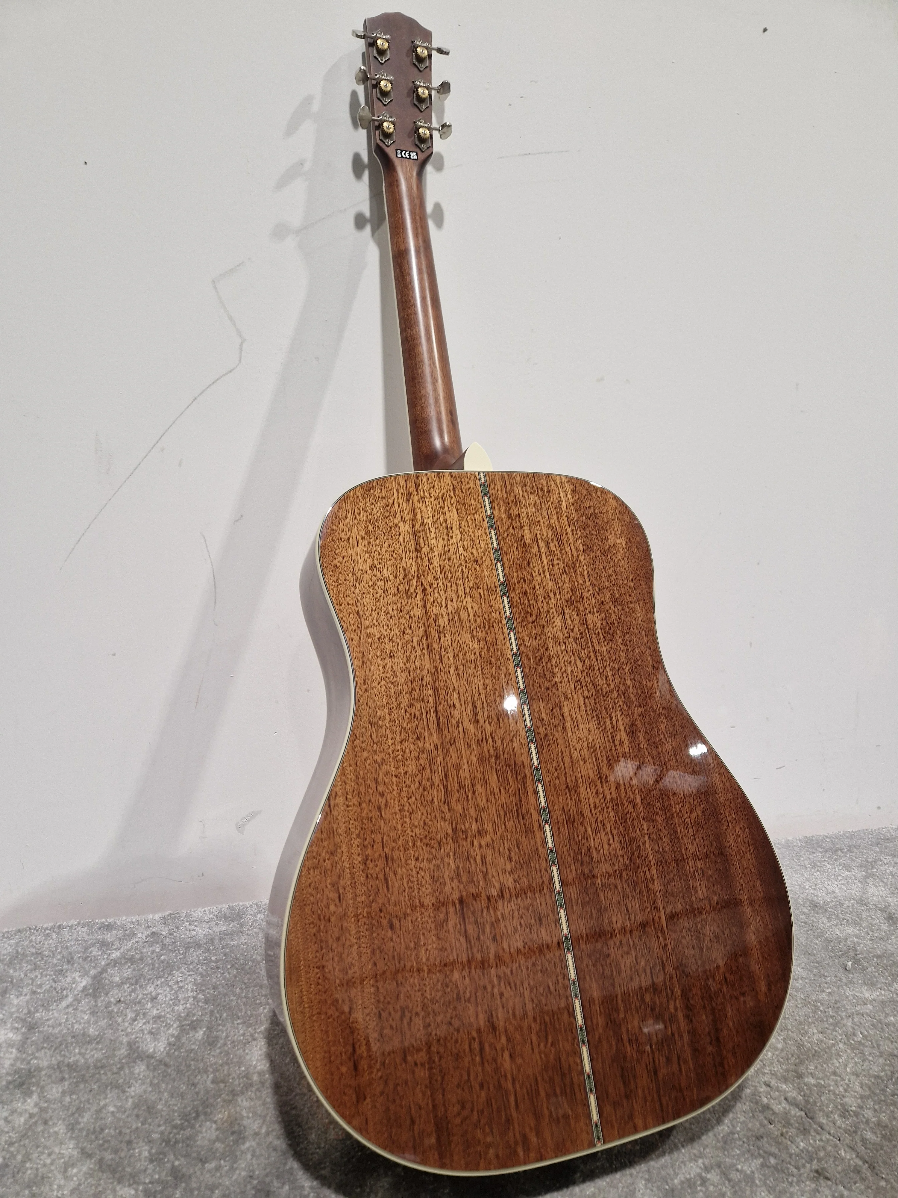 Fender Paramount PD-220 - Acoustic Guitar - Dreadnought Natural - Excellent w/ Hard Case - Image 13
