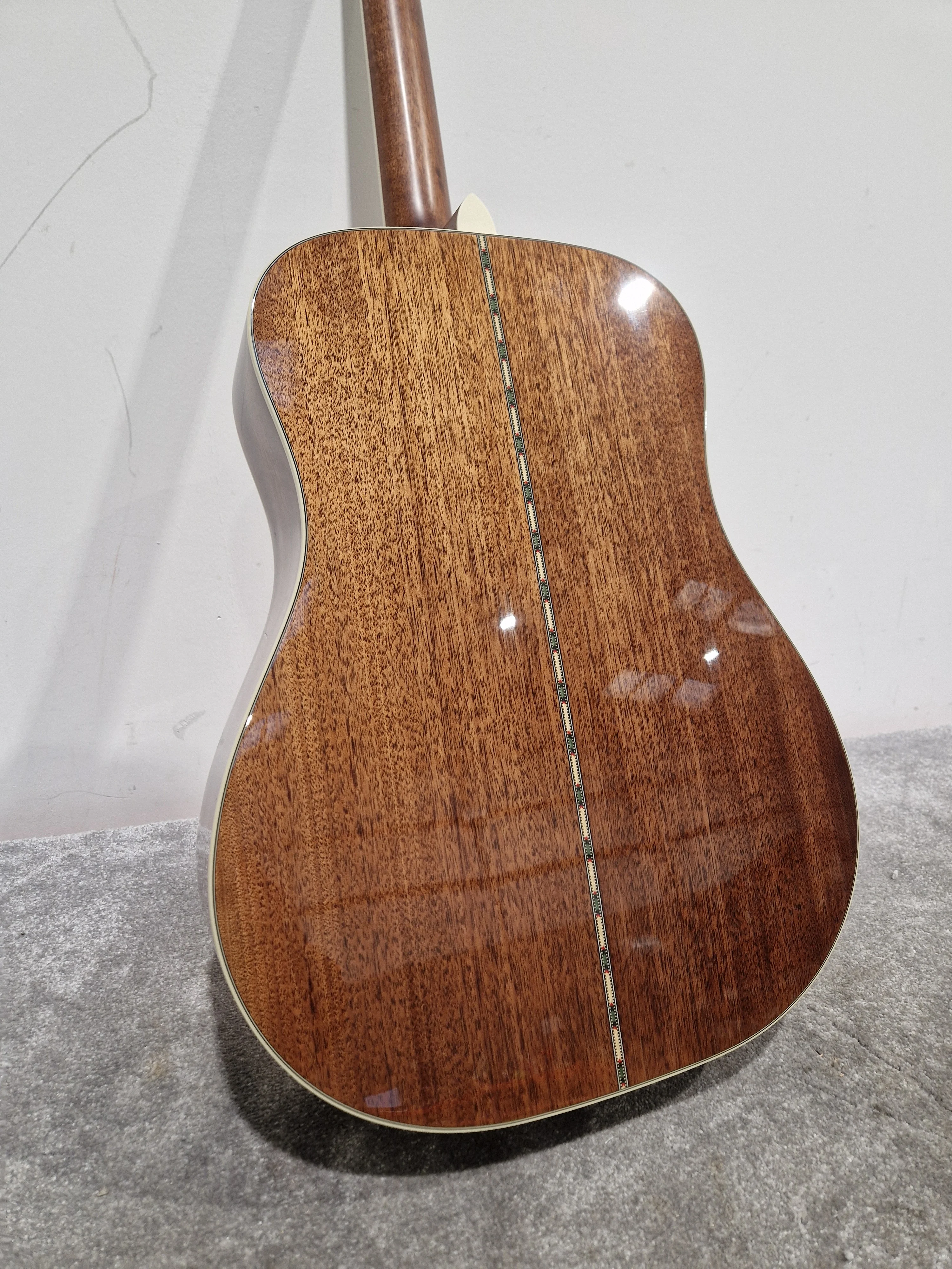 Fender Paramount PD-220 - Acoustic Guitar - Dreadnought Natural - Excellent w/ Hard Case - Image 14