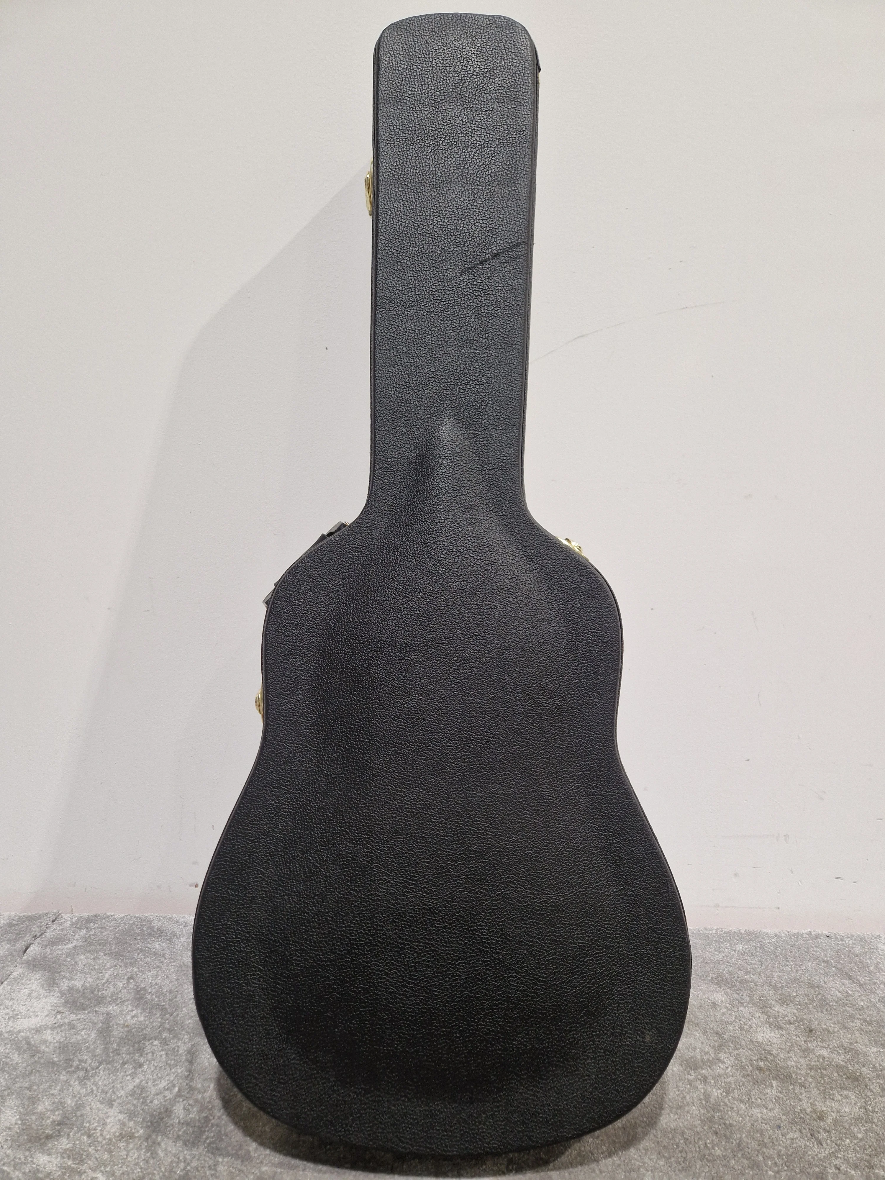 Fender Paramount PD-220 - Acoustic Guitar - Dreadnought Natural - Excellent w/ Hard Case - Image 16