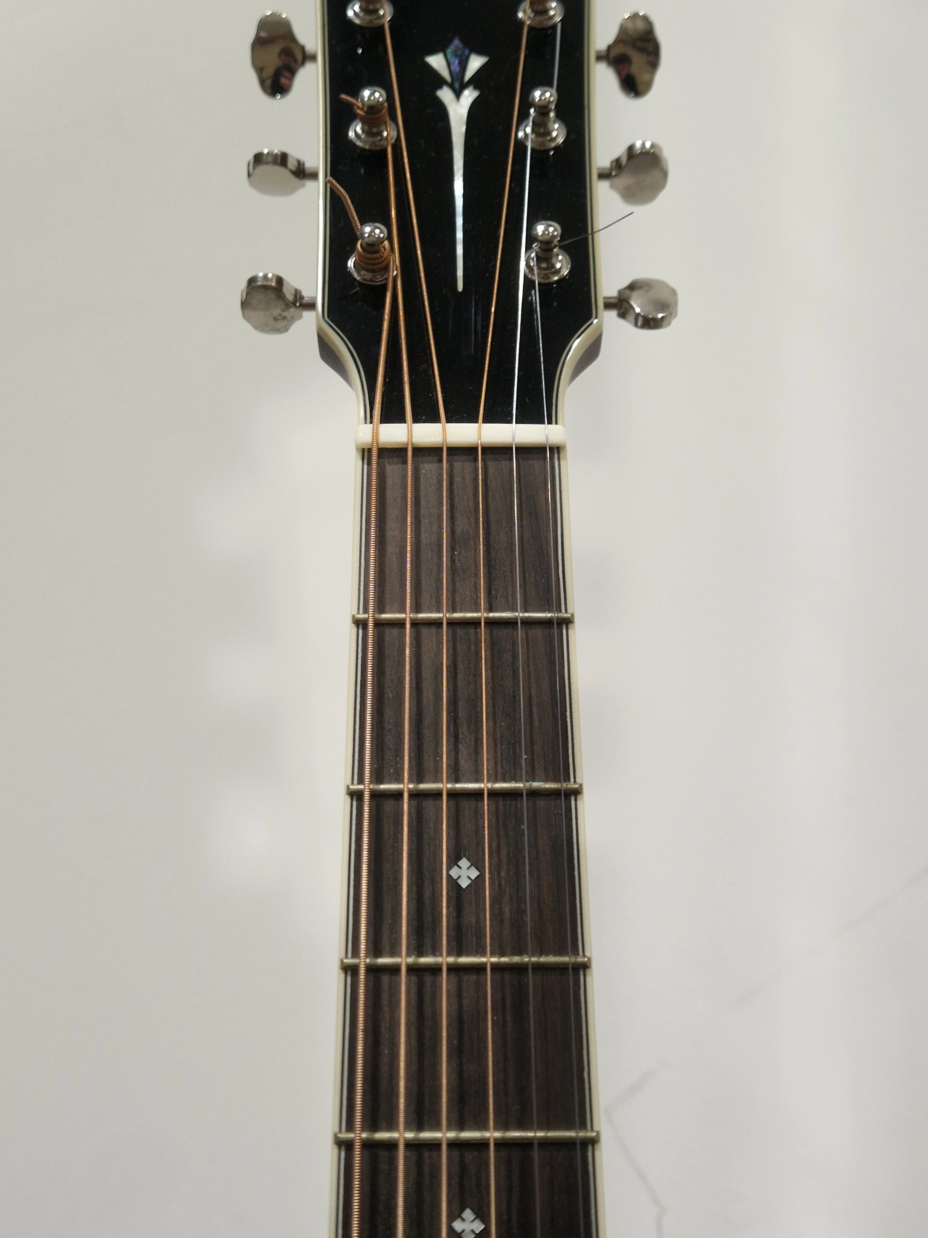 Fender Paramount PD-220 - Acoustic Guitar - Dreadnought Natural - Excellent w/ Hard Case - Image 4