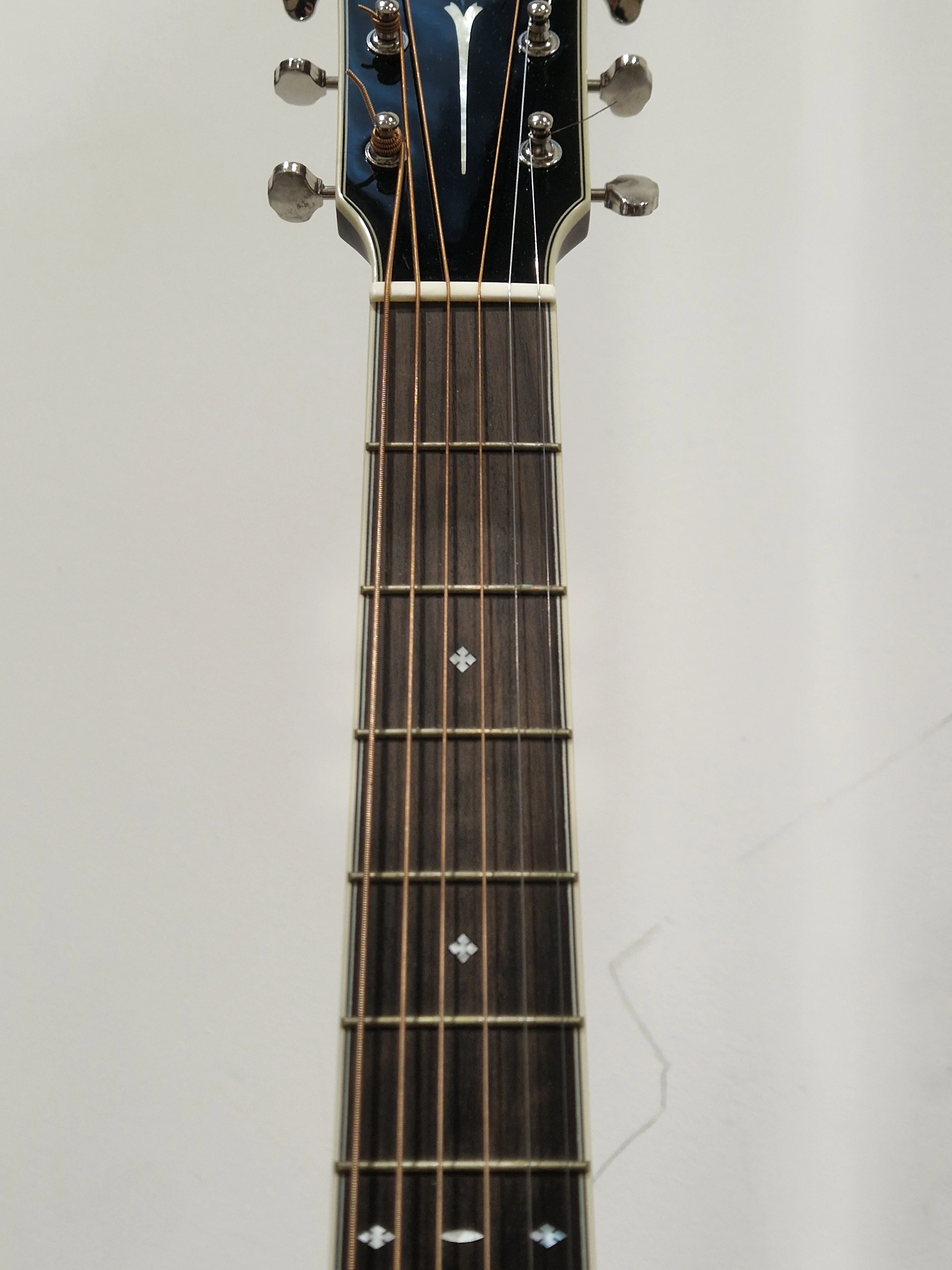 Fender Paramount PD-220 - Acoustic Guitar - Dreadnought Natural - Excellent w/ Hard Case - Image 5