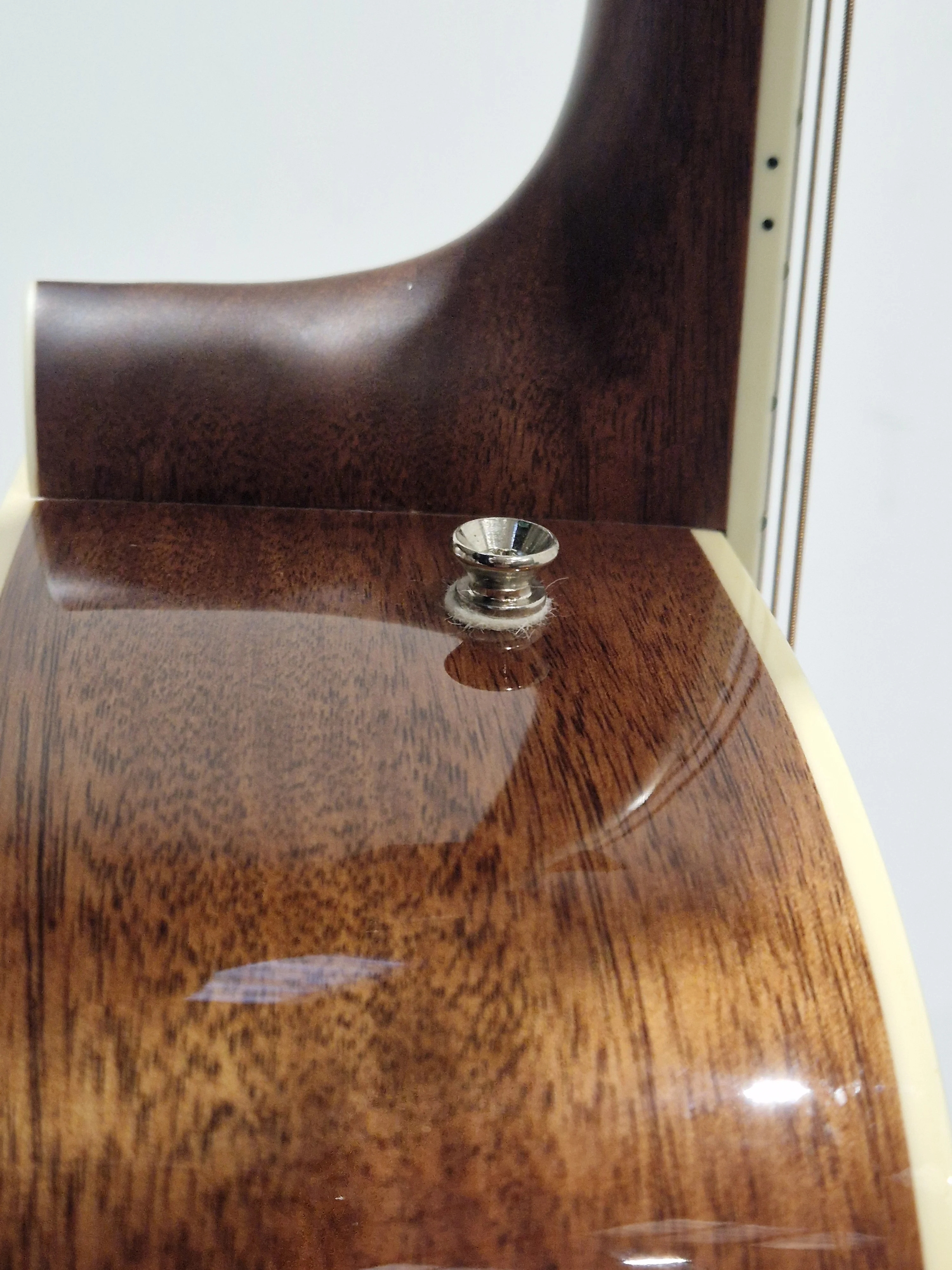 Fender Paramount PD-220 - Acoustic Guitar - Dreadnought Natural - Excellent w/ Hard Case - Image 9
