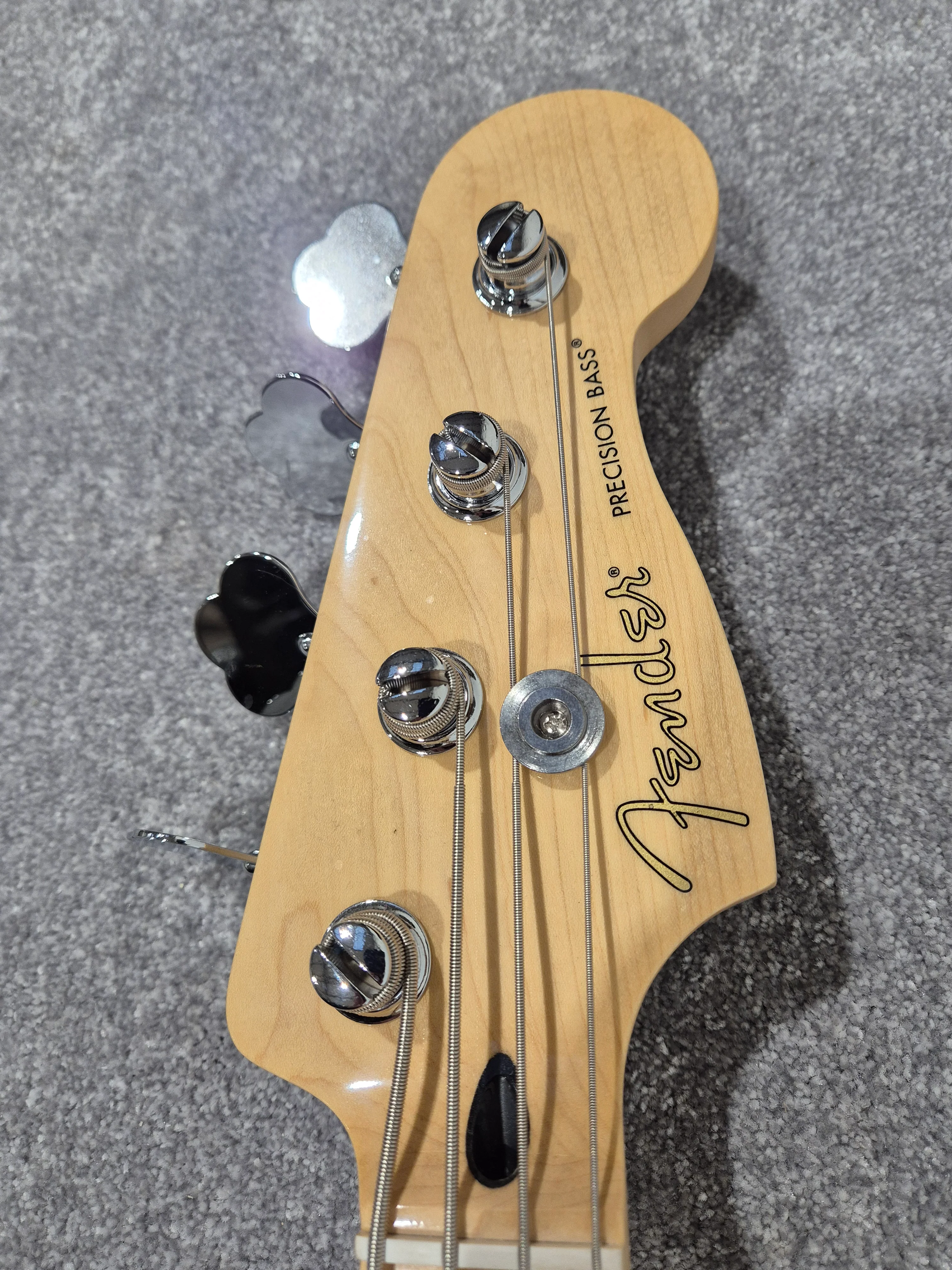 Fender Mexican Precision Bass - Ocean Turquoise - Electric Bass Guitar With Gator Hard Case - Image 6
