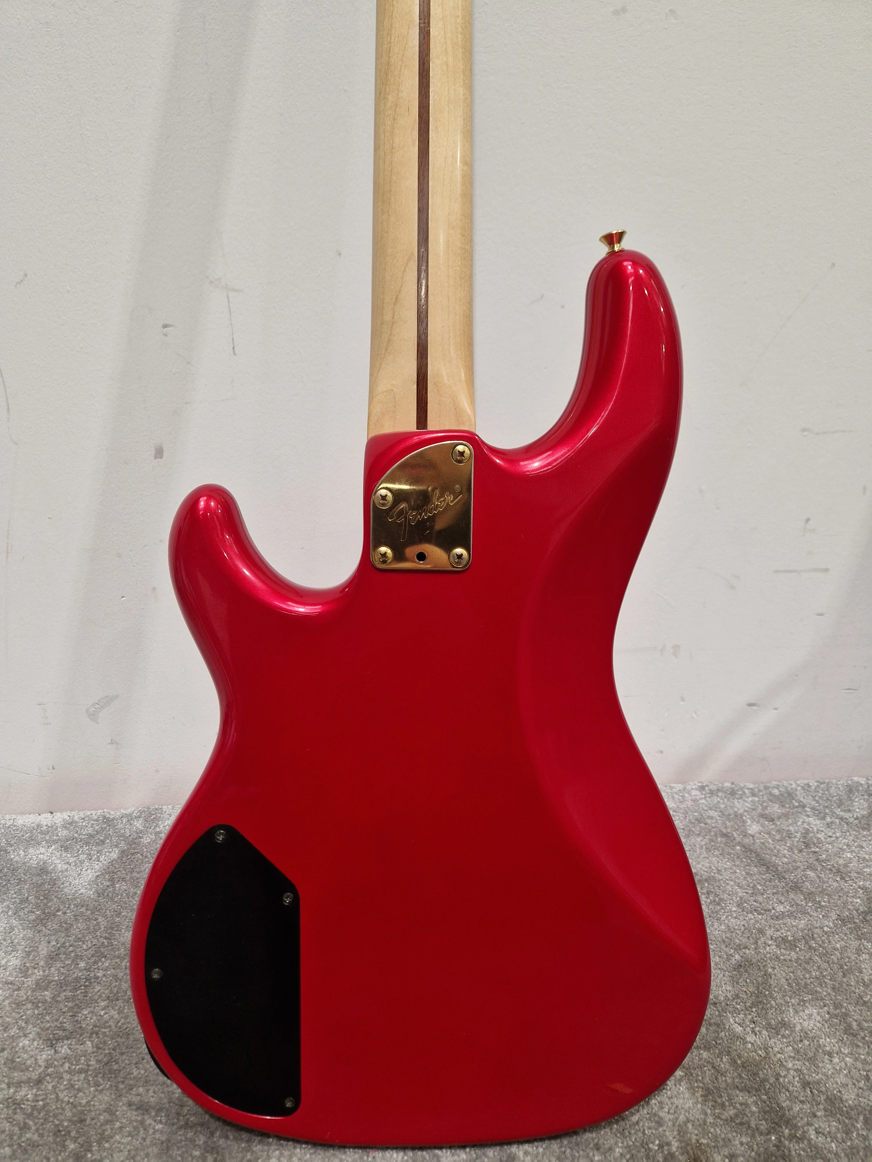 Fender precision bass lyte S/N N001939 Made in japan 1994 Candy Red - Excellent w/ Hard Case & Full setup - Image 15