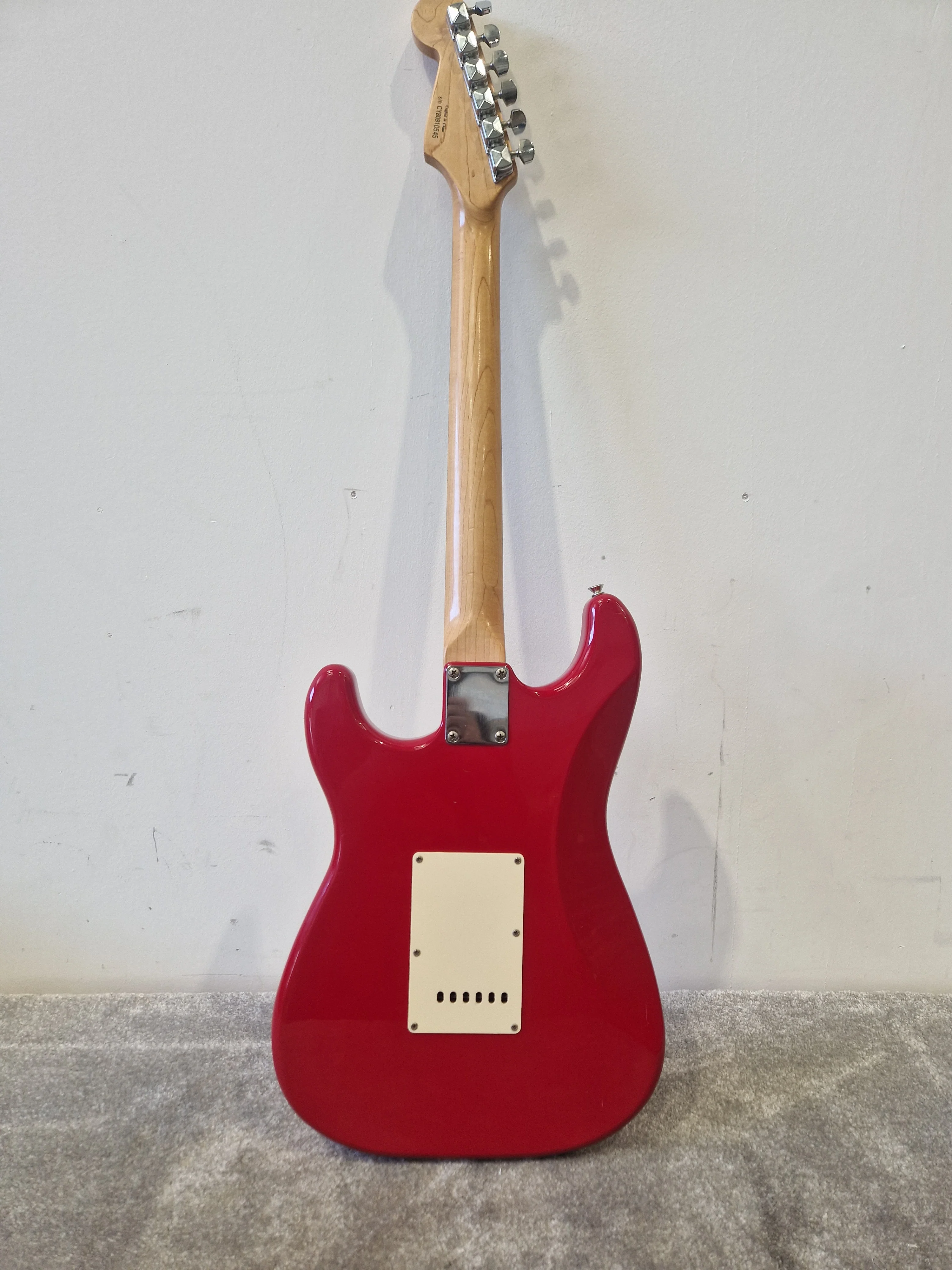 Fender Squier Strat Affinity Electric Guitar, China - New Ernie Ball Strings - Very Good Condition w/ Soft Case - Image 3