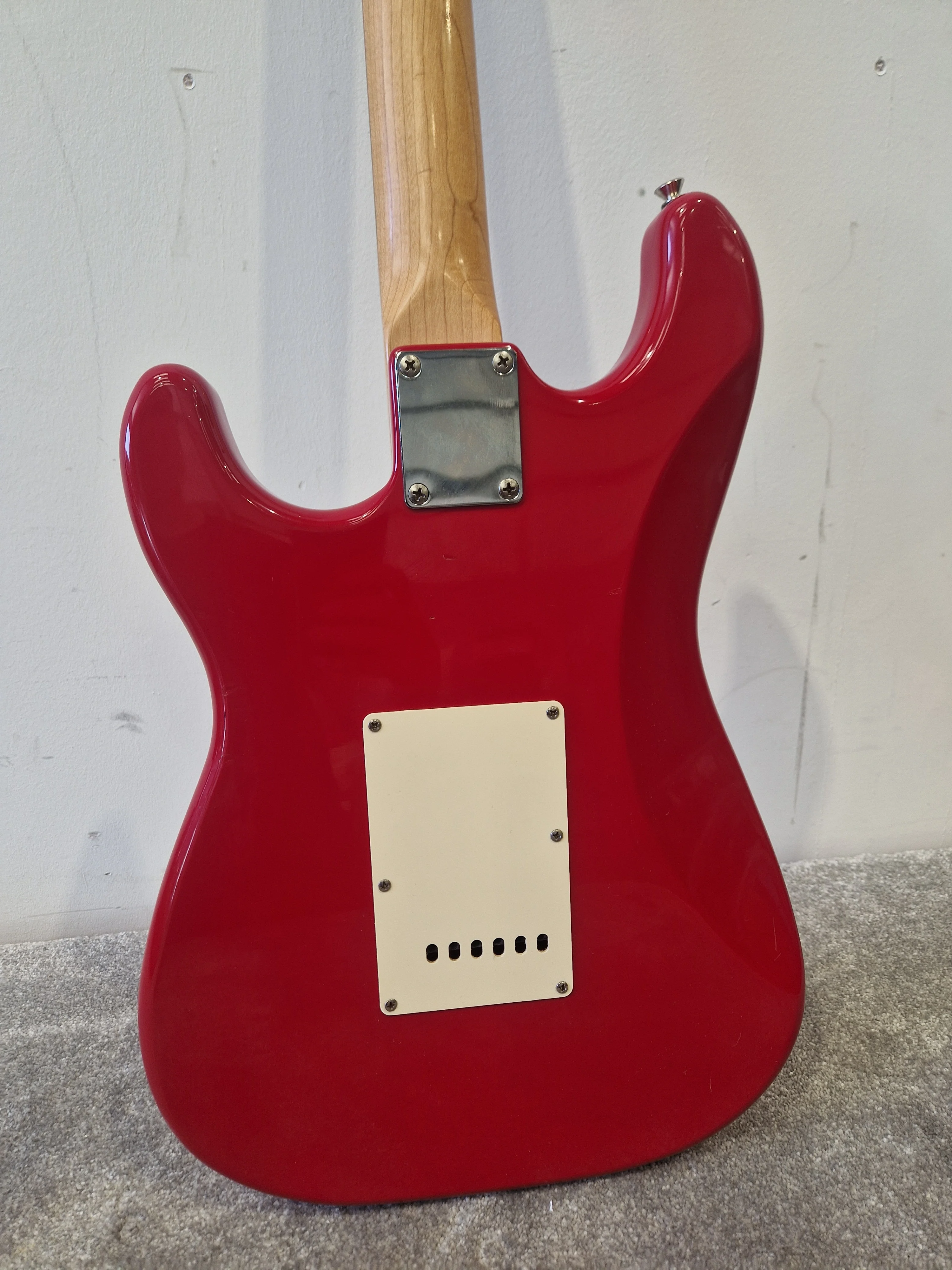 Fender Squier Strat Affinity Electric Guitar, China - New Ernie Ball Strings - Very Good Condition w/ Soft Case - Image 4