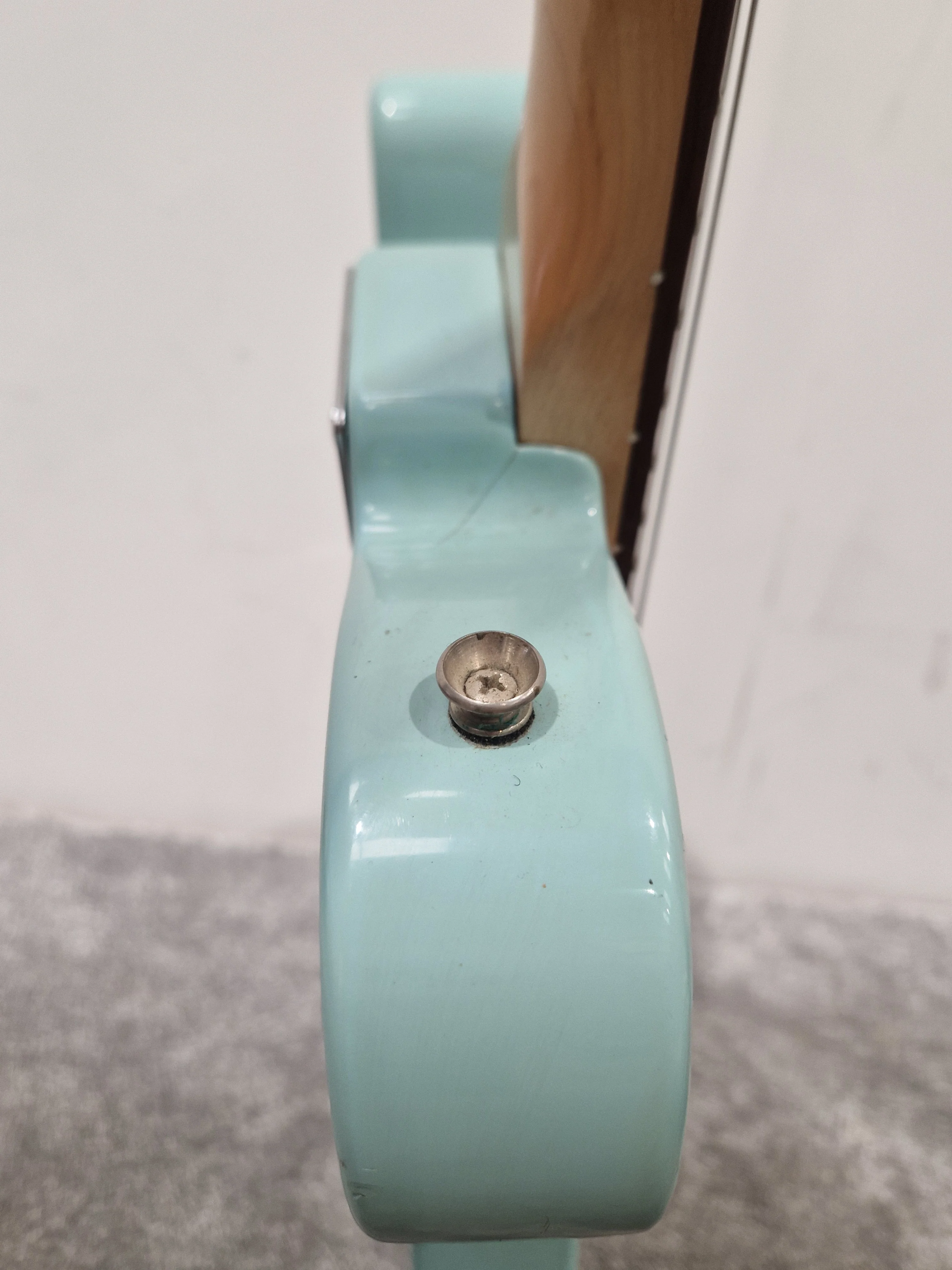 Fender Squier Telecaster Affinity Baby Blue Electric Guitar - Baby Blue Finish, Maple Neck - Very Good w/ Soft Case - Image 10