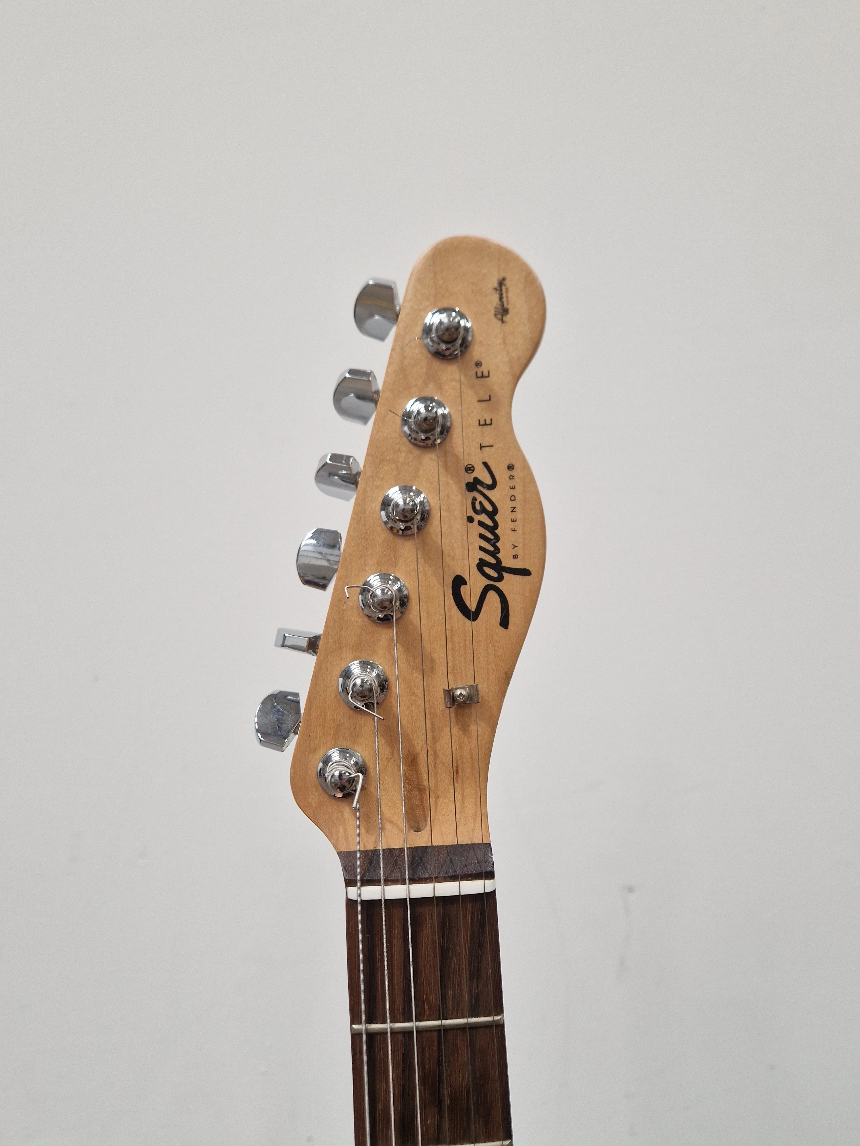 Fender Squier Telecaster Affinity Baby Blue Electric Guitar - Baby Blue Finish, Maple Neck - Very Good w/ Soft Case - Image 13