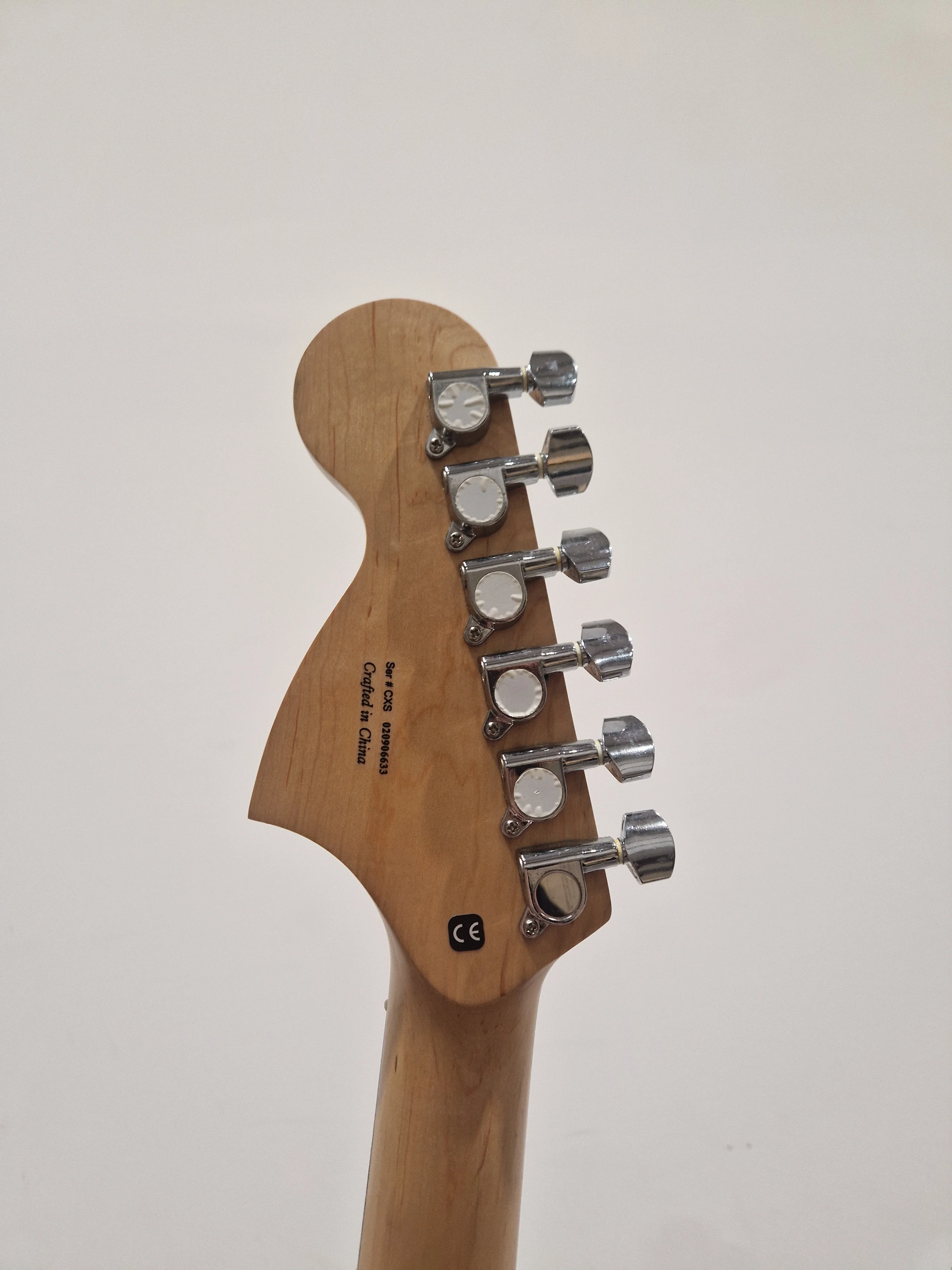Fender Star-Caster Strat Black Made IN China - Solid Body Electric Guitar - Excellent w/ Soft Case & Whammy Bar - Image 9