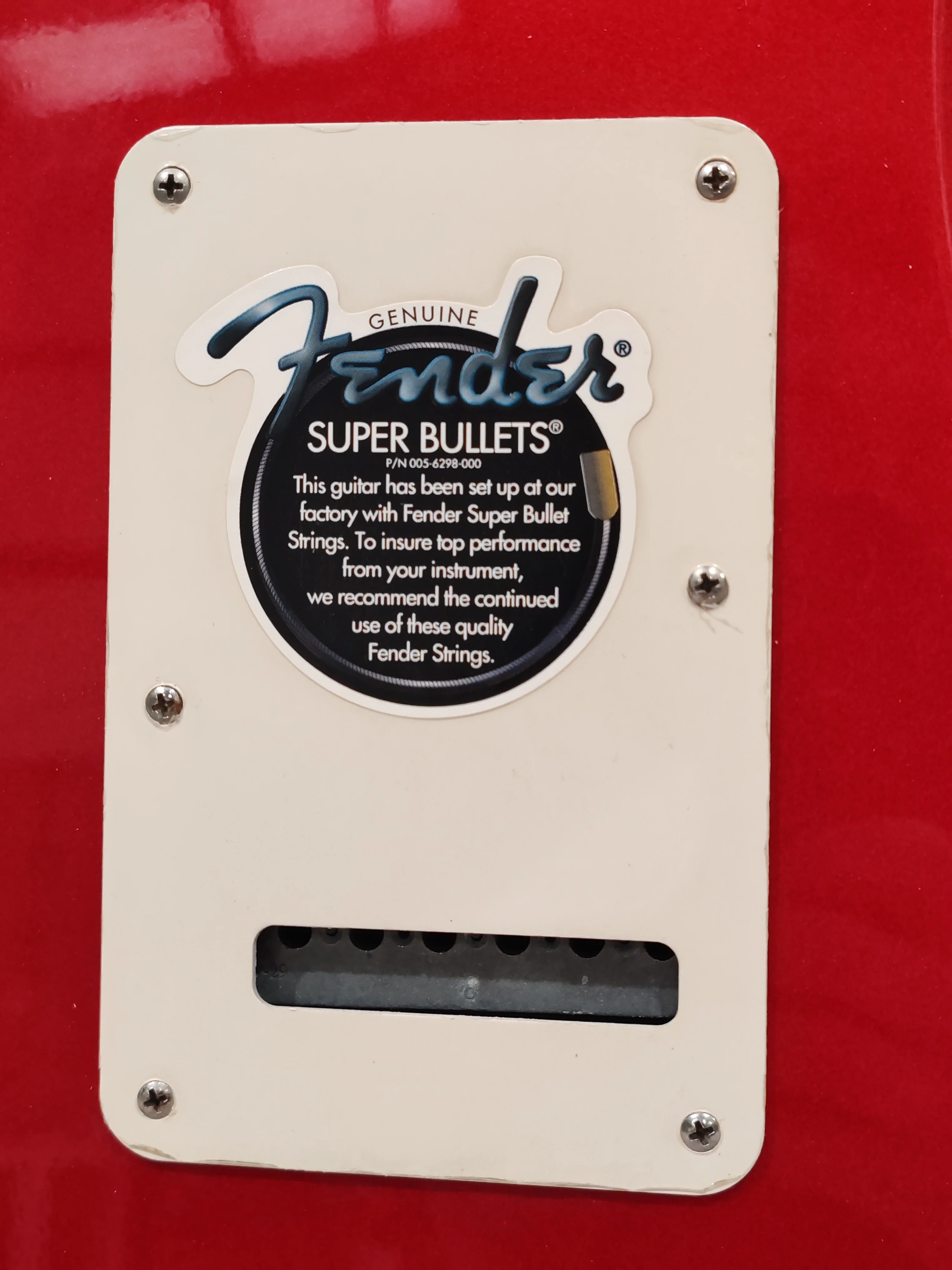 Fender Stratocaster Mexican - MZ6159810 - Chrome Red - 2006 - Image 13