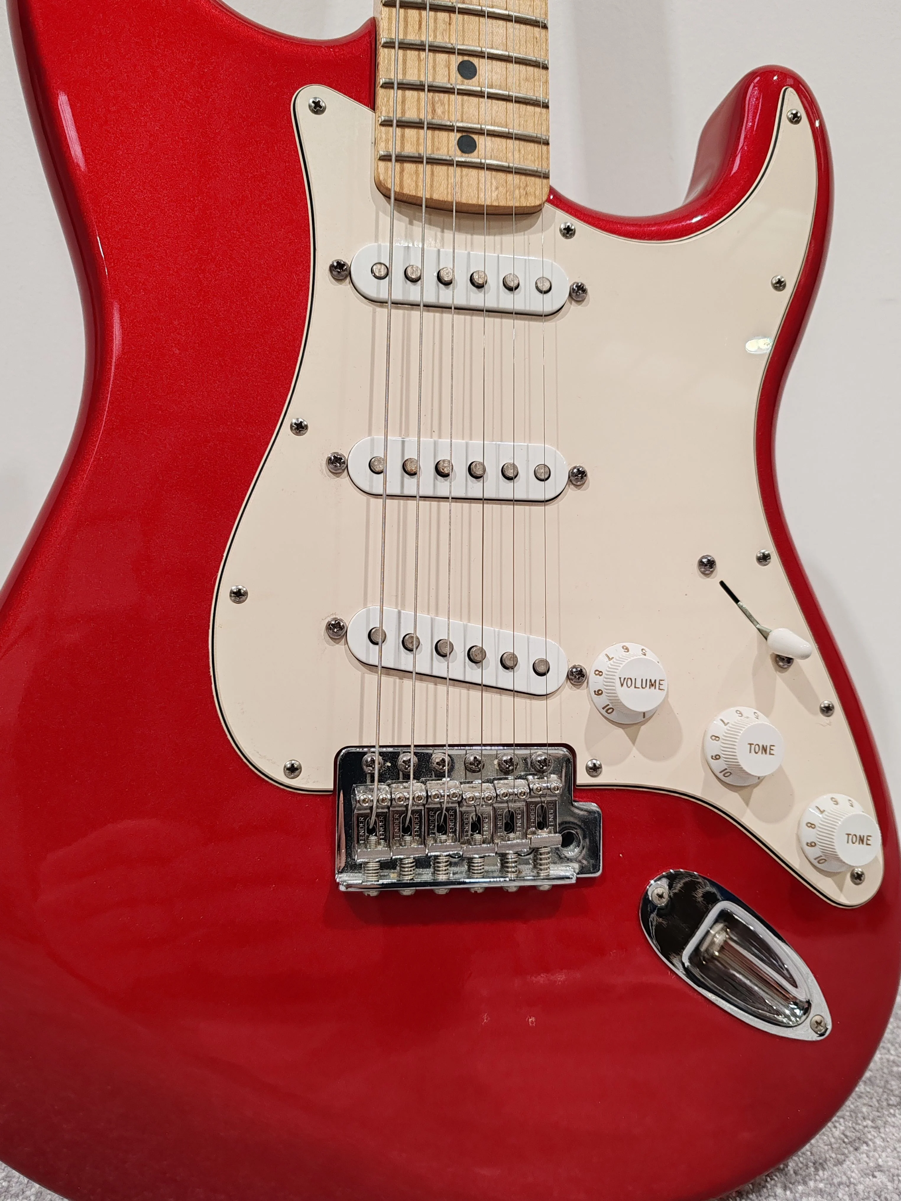 Fender Stratocaster Mexican - MZ6159810 - Chrome Red - 2006 - Image 2