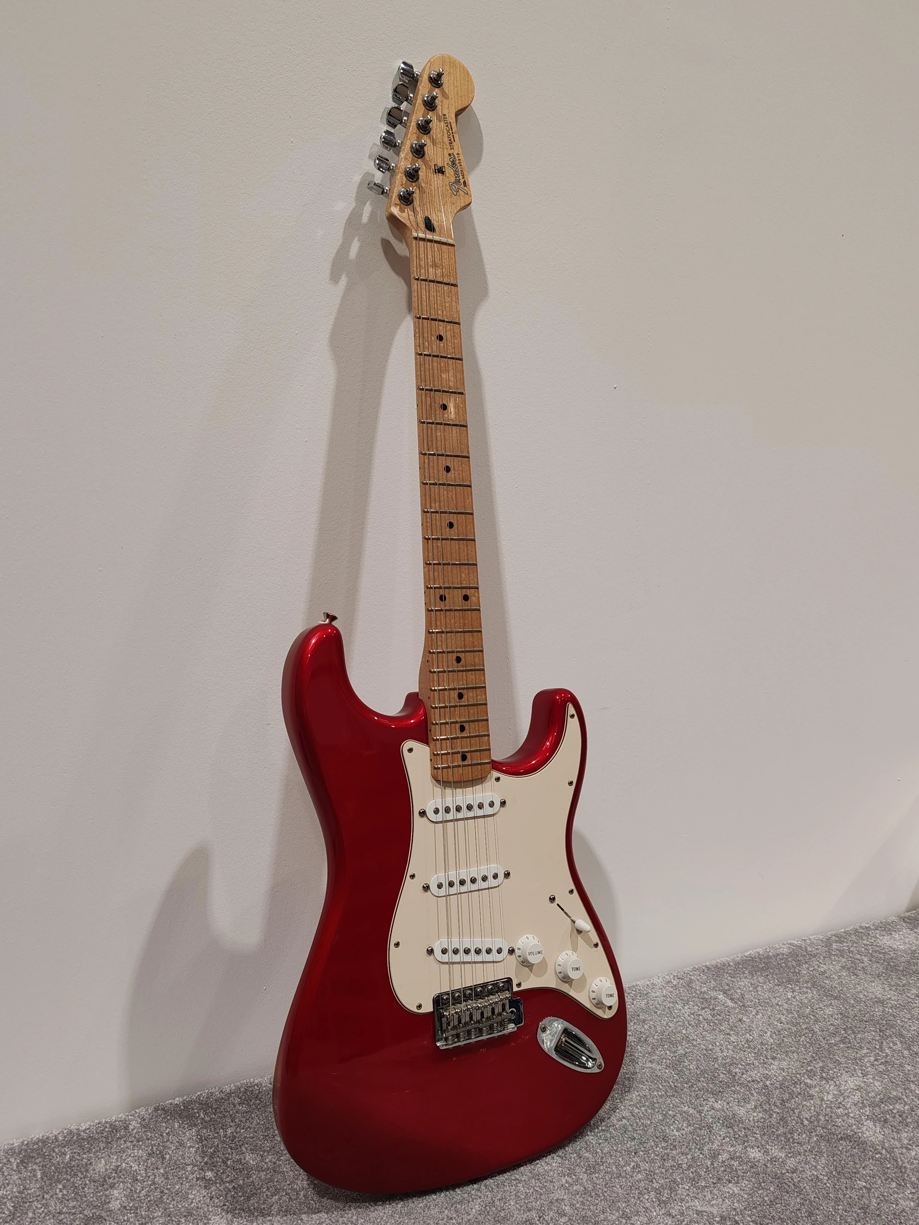 Fender Stratocaster Mexican - MZ6159810 - Chrome Red - 2006 - Image 8