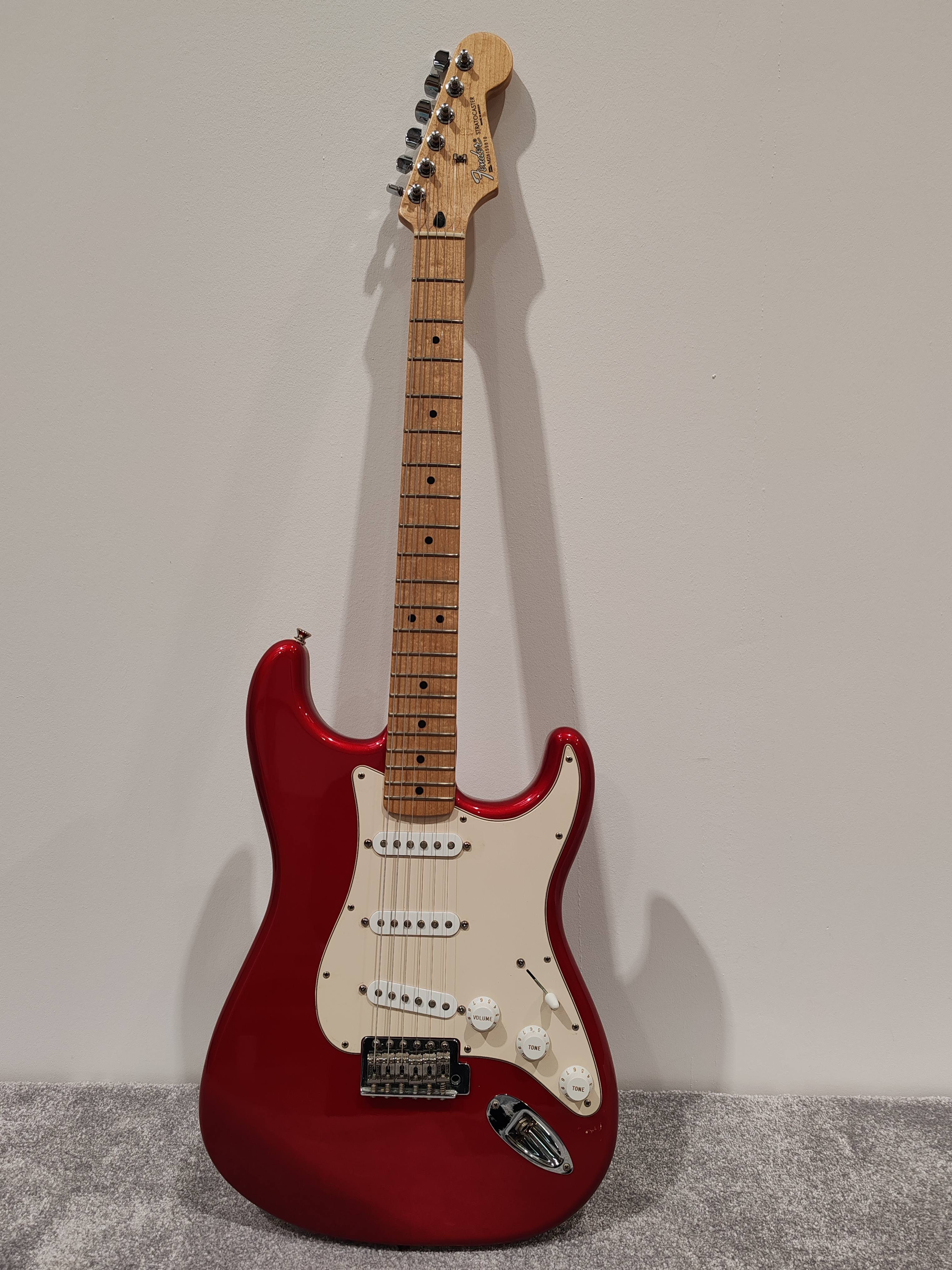 Fender Stratocaster Mexican - MZ6159810 - Chrome Red - 2006 - Image 9