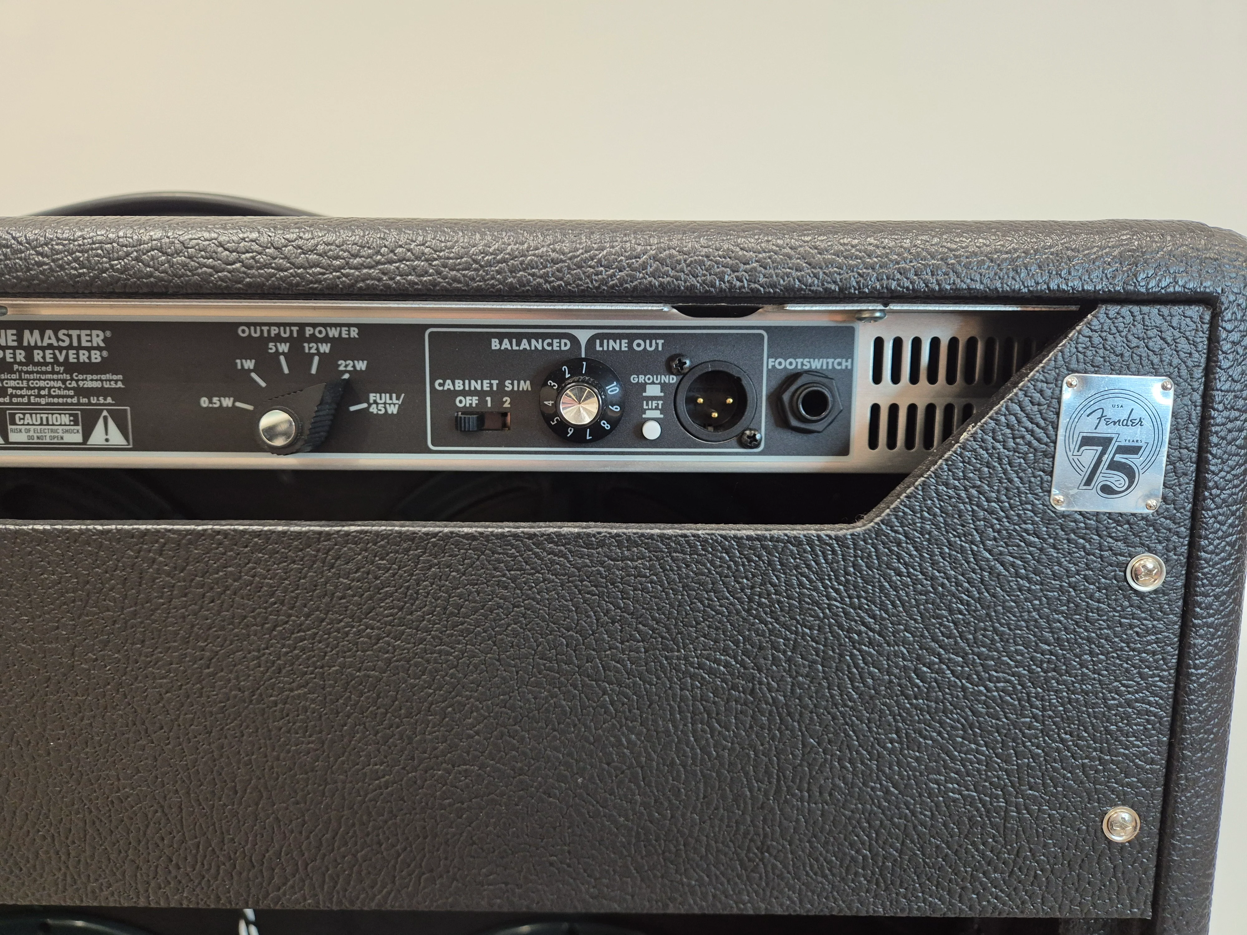Fender Tone Master Super Reverb Amp - 45-watts Guitar Amplifier - Mint - Image 10