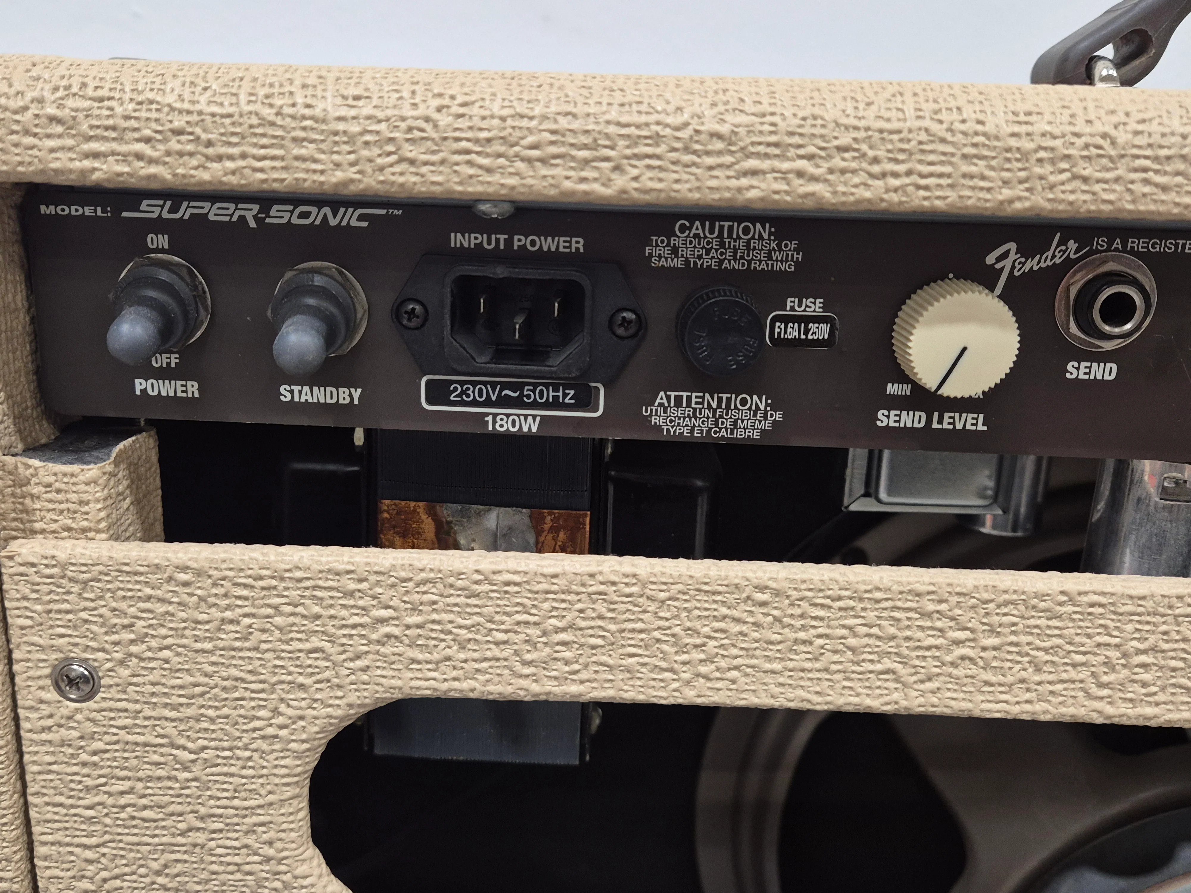 Fender Super Sonic 112 Guitar Amplifier - 60 Watts, Tube-Driven - Very Good - Image 13