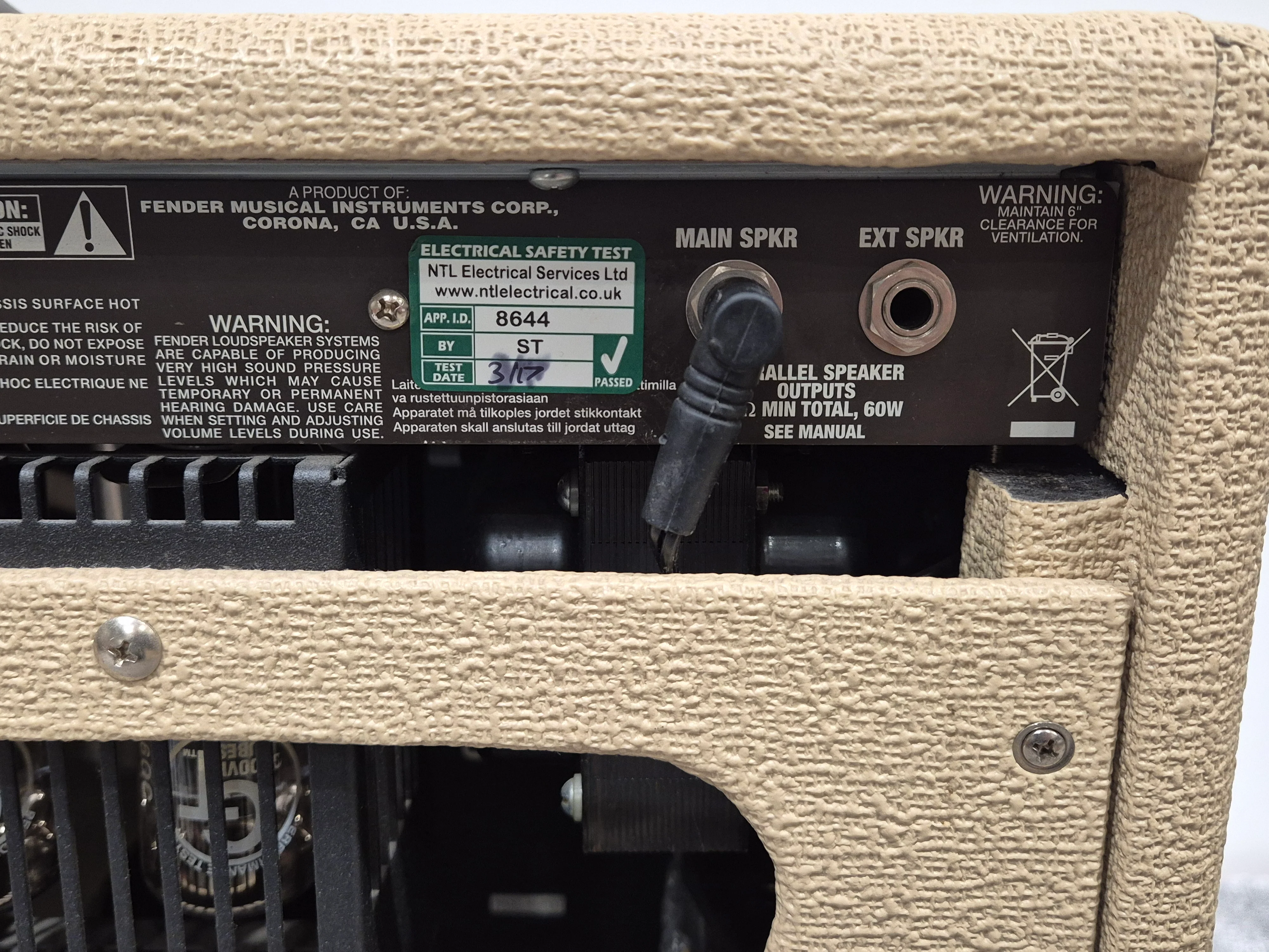 Fender Super Sonic 112 Guitar Amplifier - 60 Watts, Tube-Driven - Very Good - Image 15