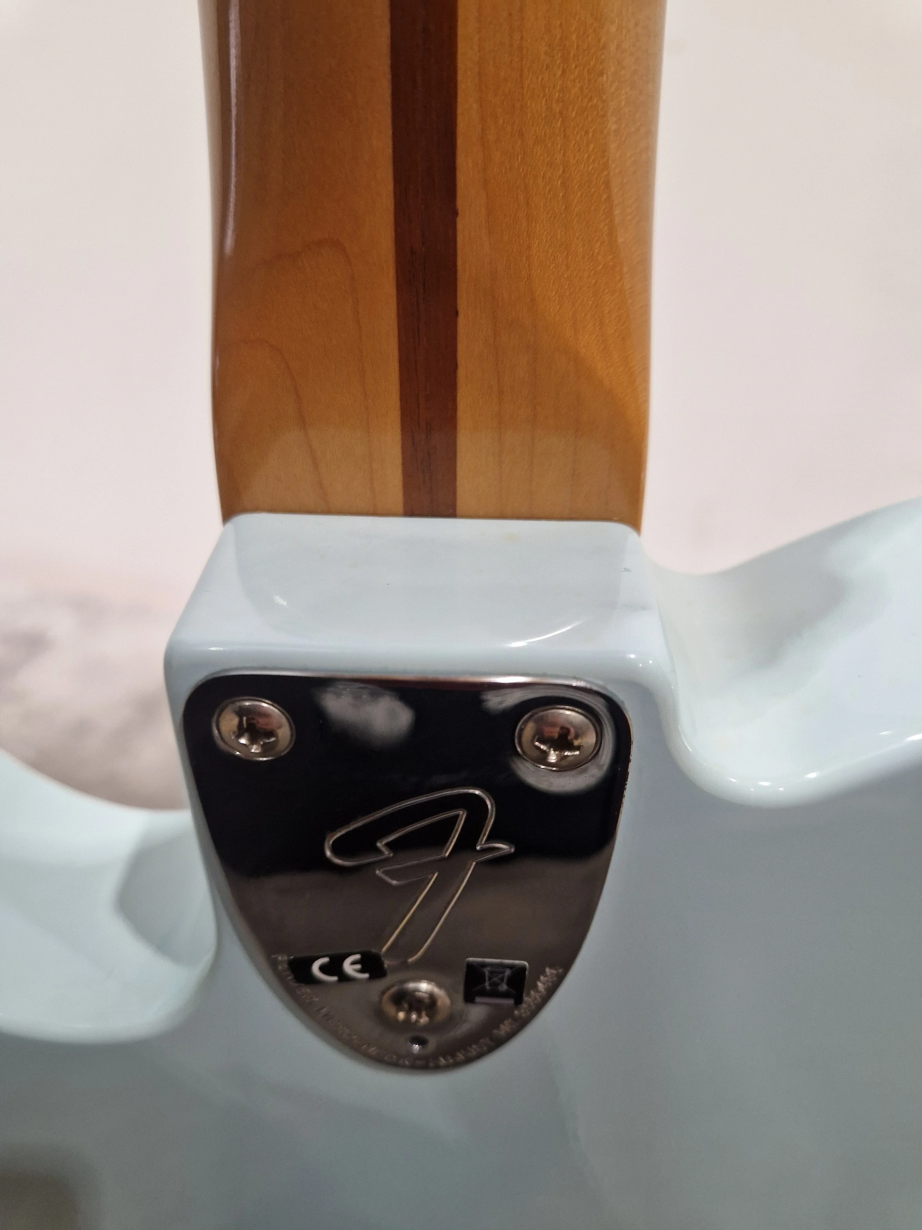 Fender Vintera Telecaster Custom - Electric Guitar - Sonic Blue - Made In Mexico S/N MX19051283  - Excellent w/ Soft Case - Refurbished - Image 10