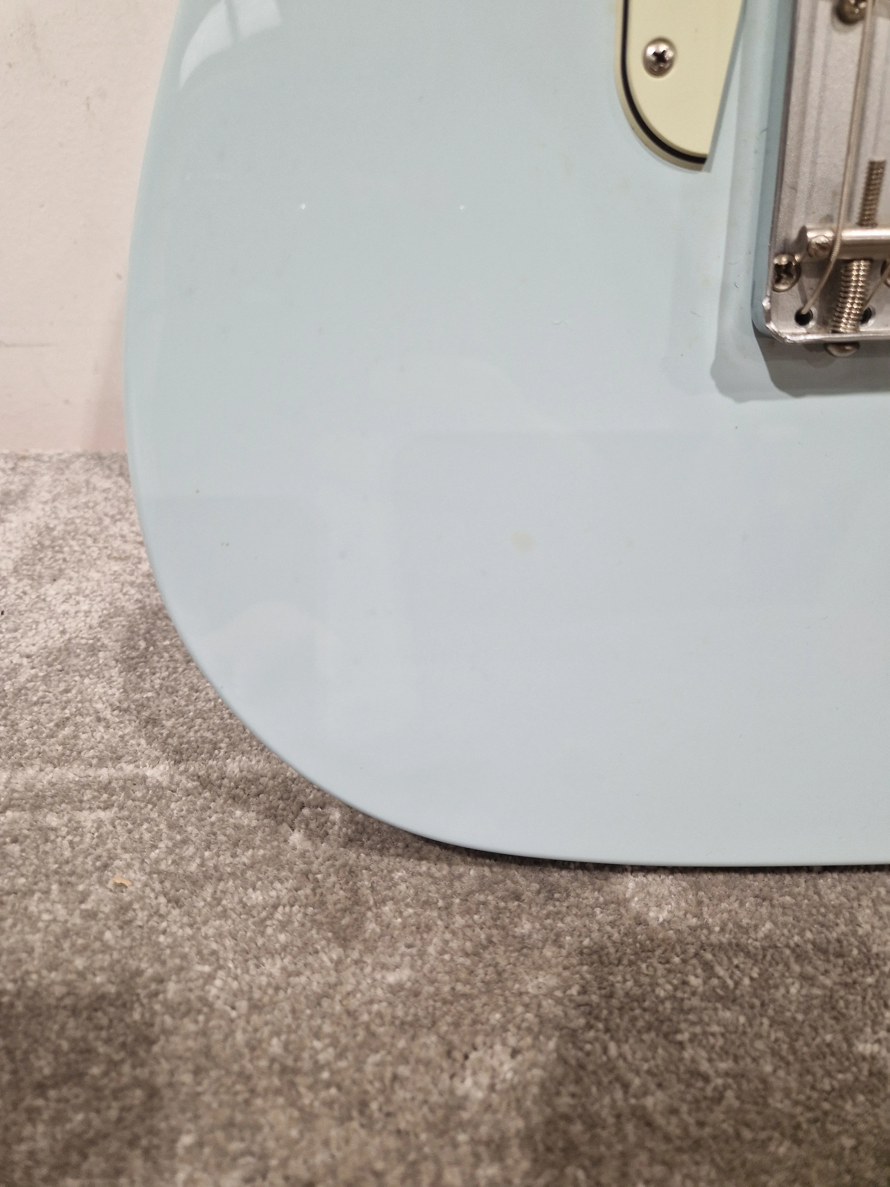 Fender Vintera Telecaster Custom - Electric Guitar - Sonic Blue - Made In Mexico S/N MX19051283  - Excellent w/ Soft Case - Refurbished - Image 4