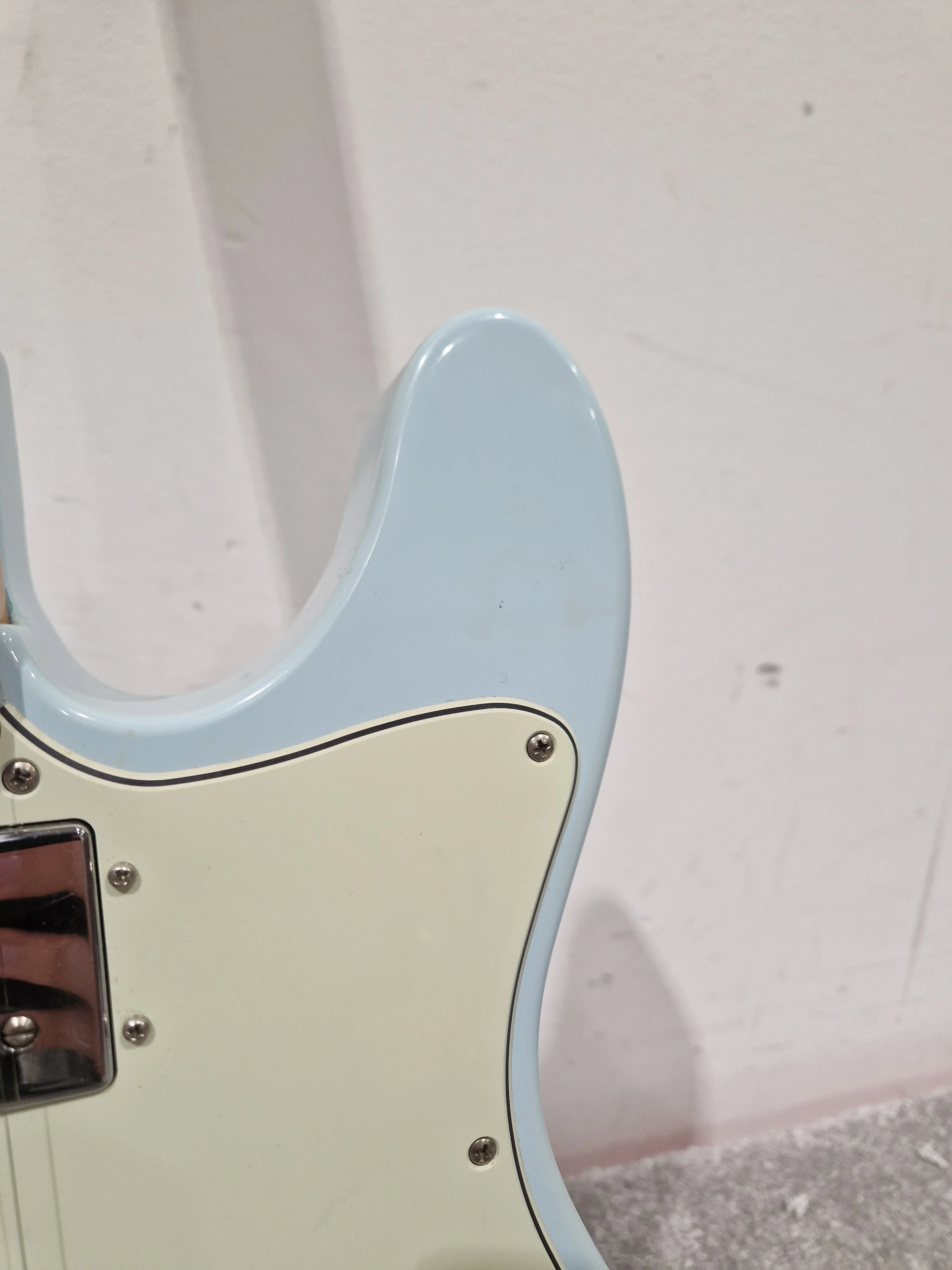 Fender Vintera Telecaster Custom - Electric Guitar - Sonic Blue - Made In Mexico S/N MX19051283  - Excellent w/ Soft Case - Refurbished - Image 7