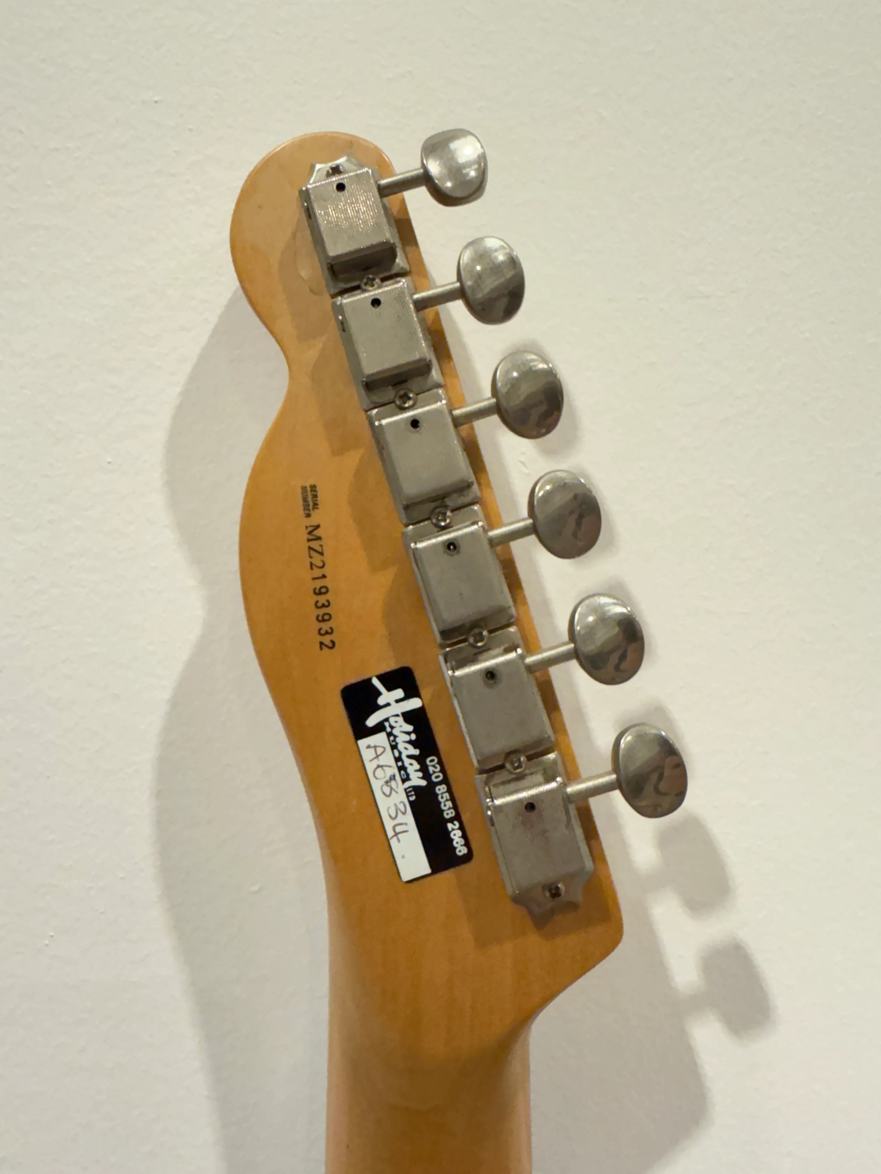Fender Telecaster Nashville Deluxe Guitar - Sunburst - Made in Mexico - 2002 - Image 6