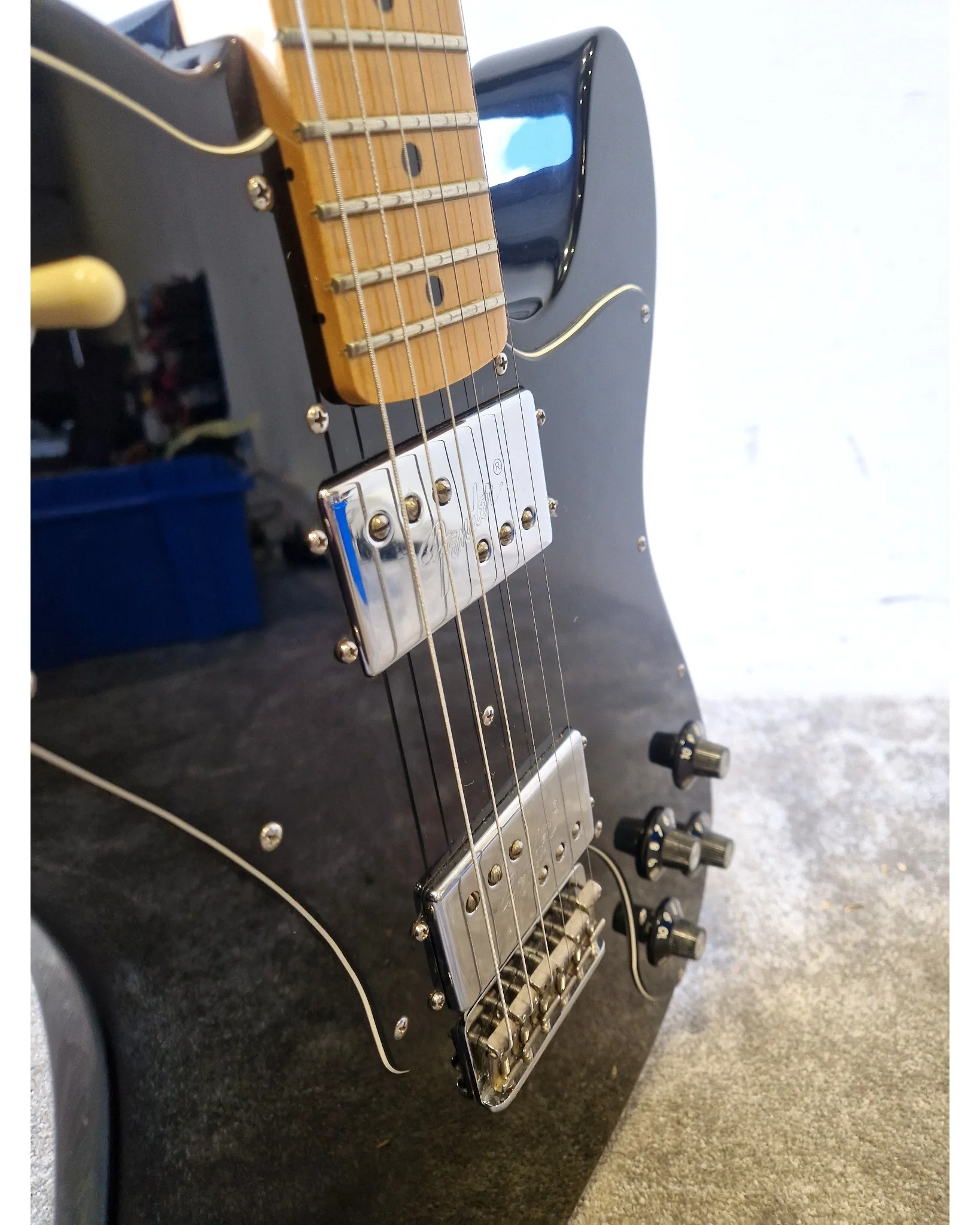 Fender Vintera Telecaster Deluxe Mexican S/N: MZ7008814 - Black – Electric Guitar - Good w/ New Strings & Hard Case - Image 14