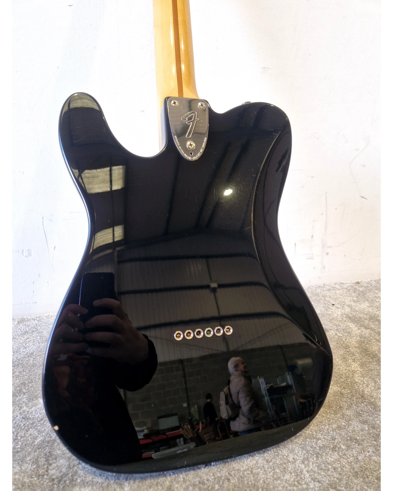 Fender Vintera Telecaster Deluxe Mexican S/N: MZ7008814 - Black – Electric Guitar - Good w/ New Strings & Hard Case - Image 5