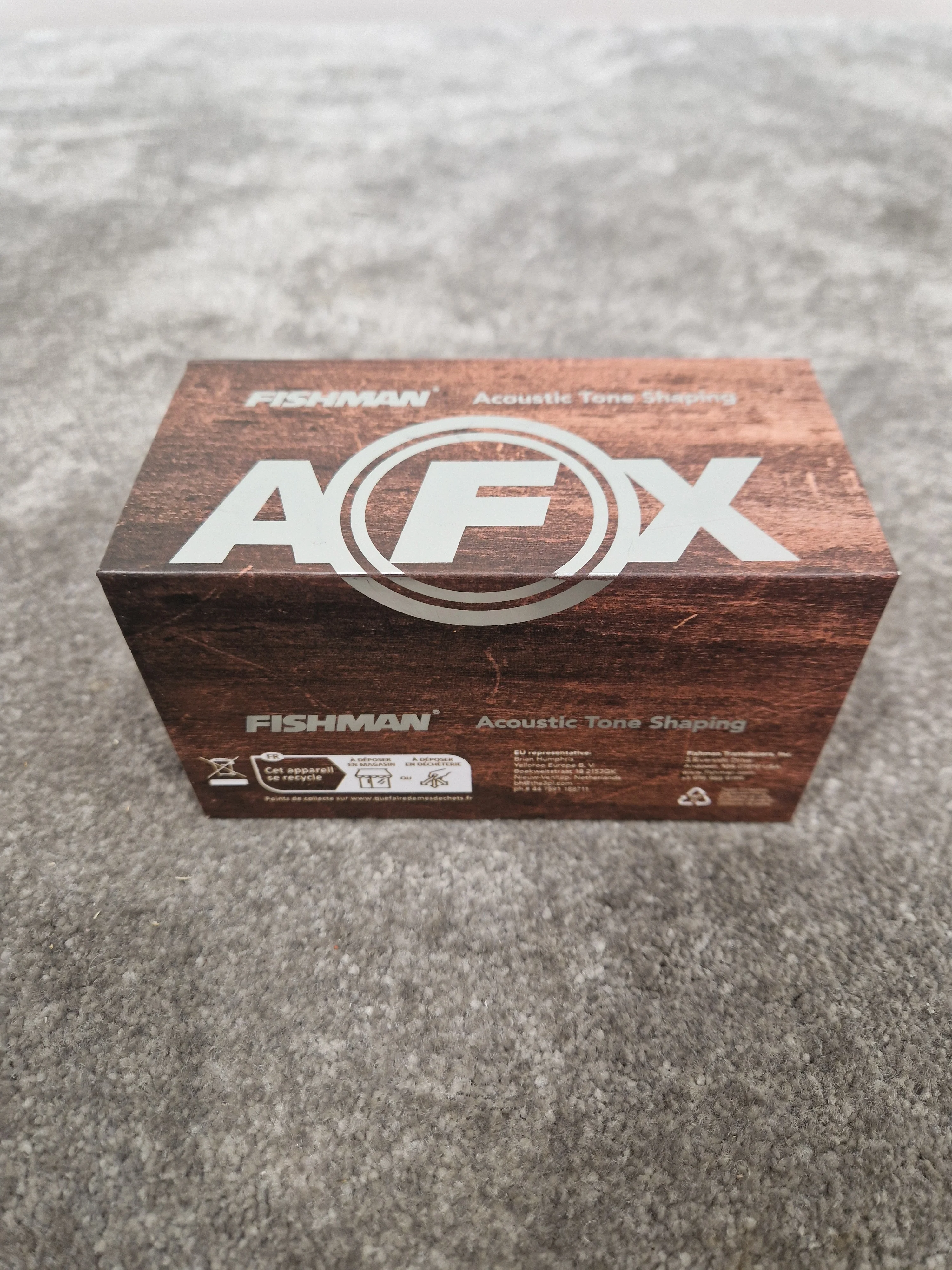 Fishman Acousticverb Afx Effects Pedal - Reverb & Chorus, Stereo Output - Excellent w/ Original Box & Power Supply - Image 4
