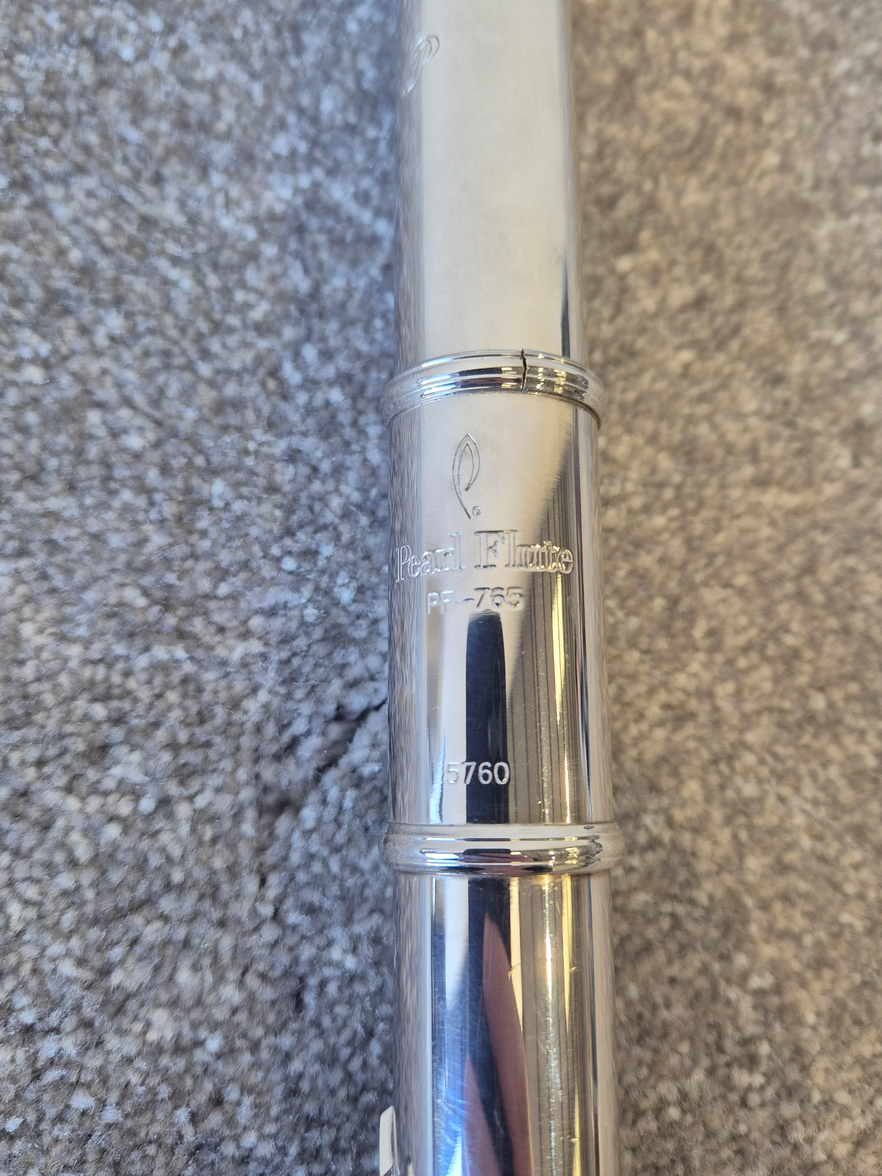Pearl Flute PF-765 - Quartz S/N 5760 w/ Hard Case - Image 8