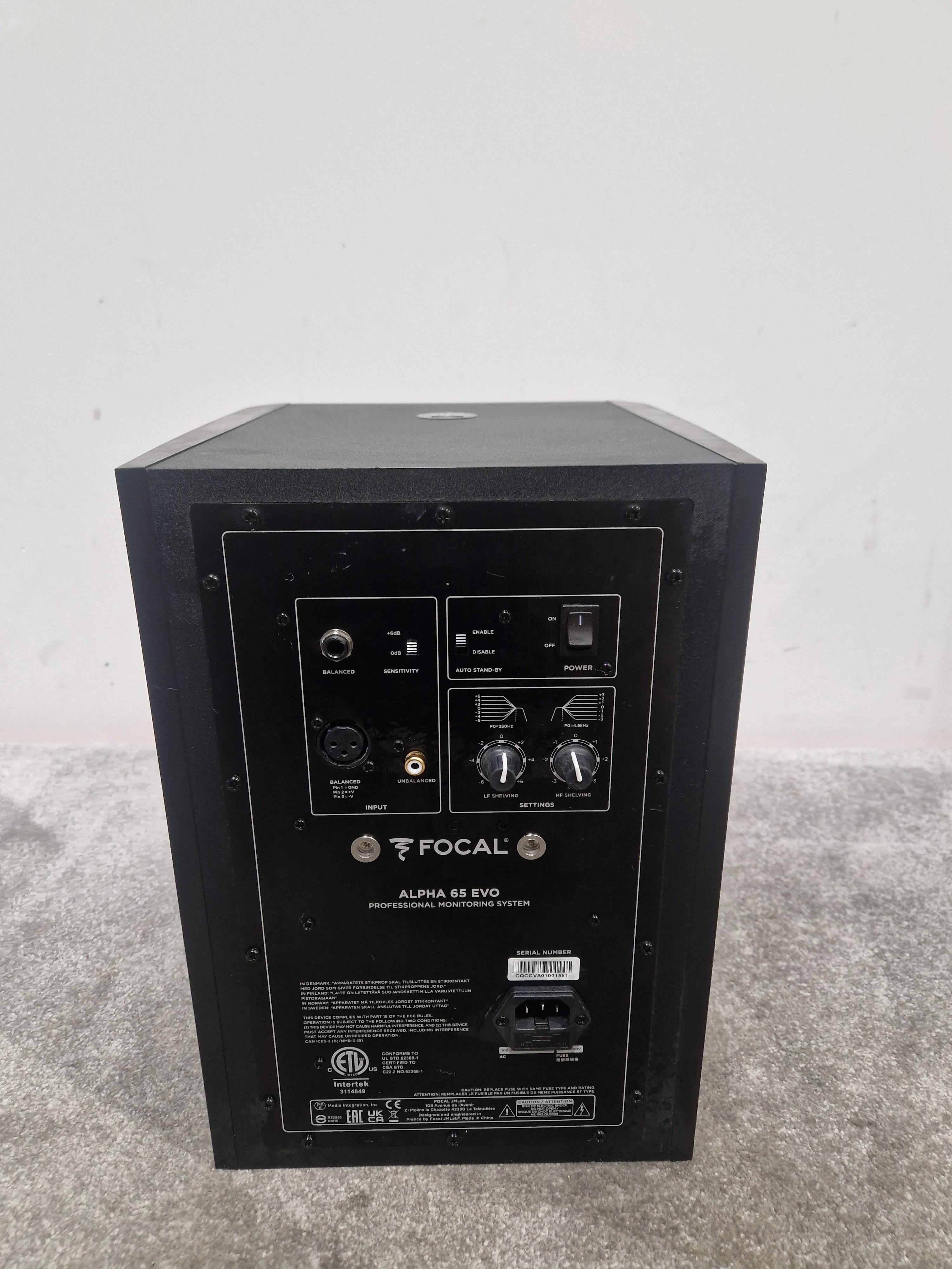 Focal Alpha 65 EVO - Studio Monitors - Pair - Black - Excellent - Image 19