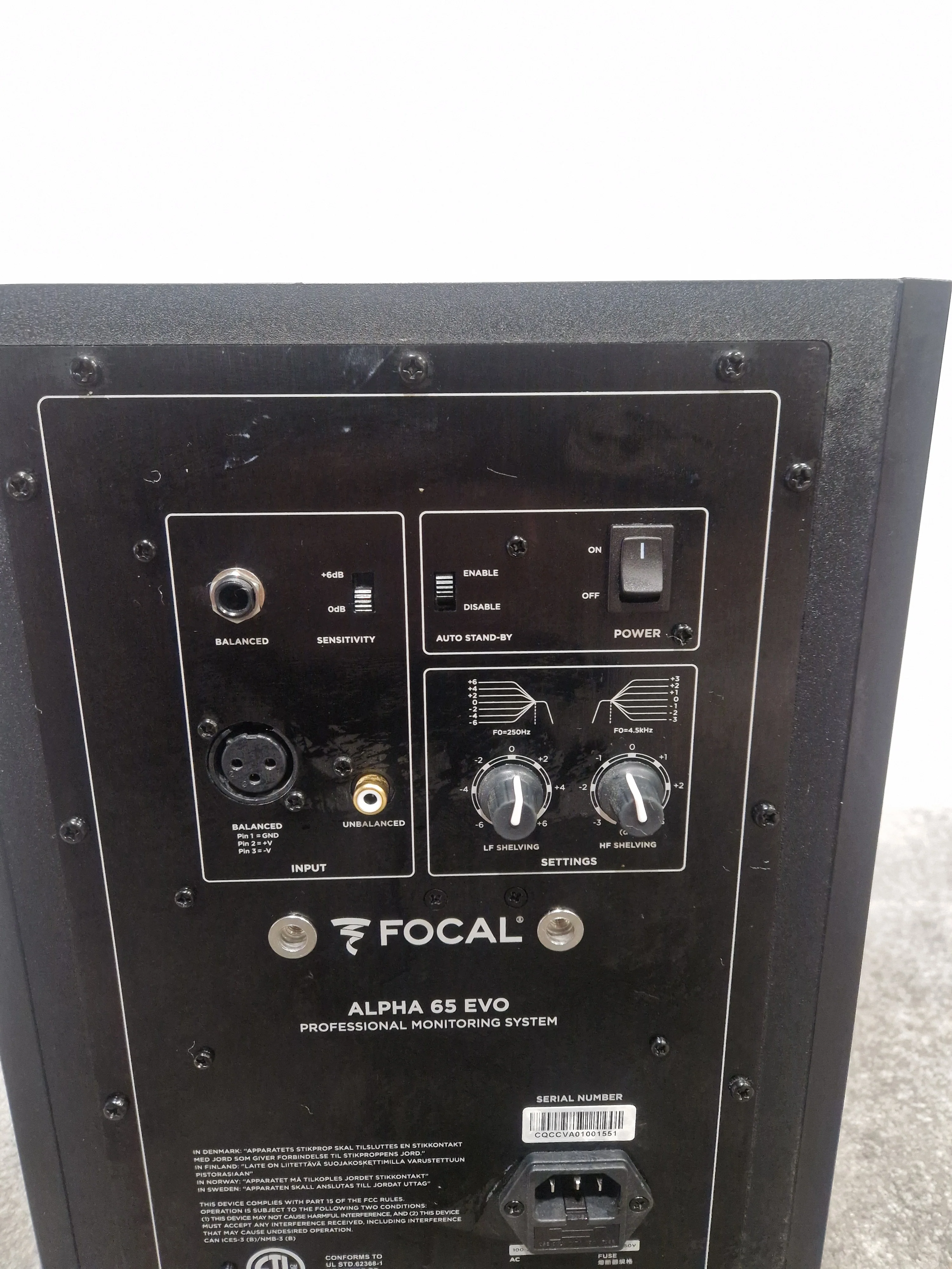 Focal Alpha 65 EVO - Studio Monitors - Pair - Black - Excellent - Image 20