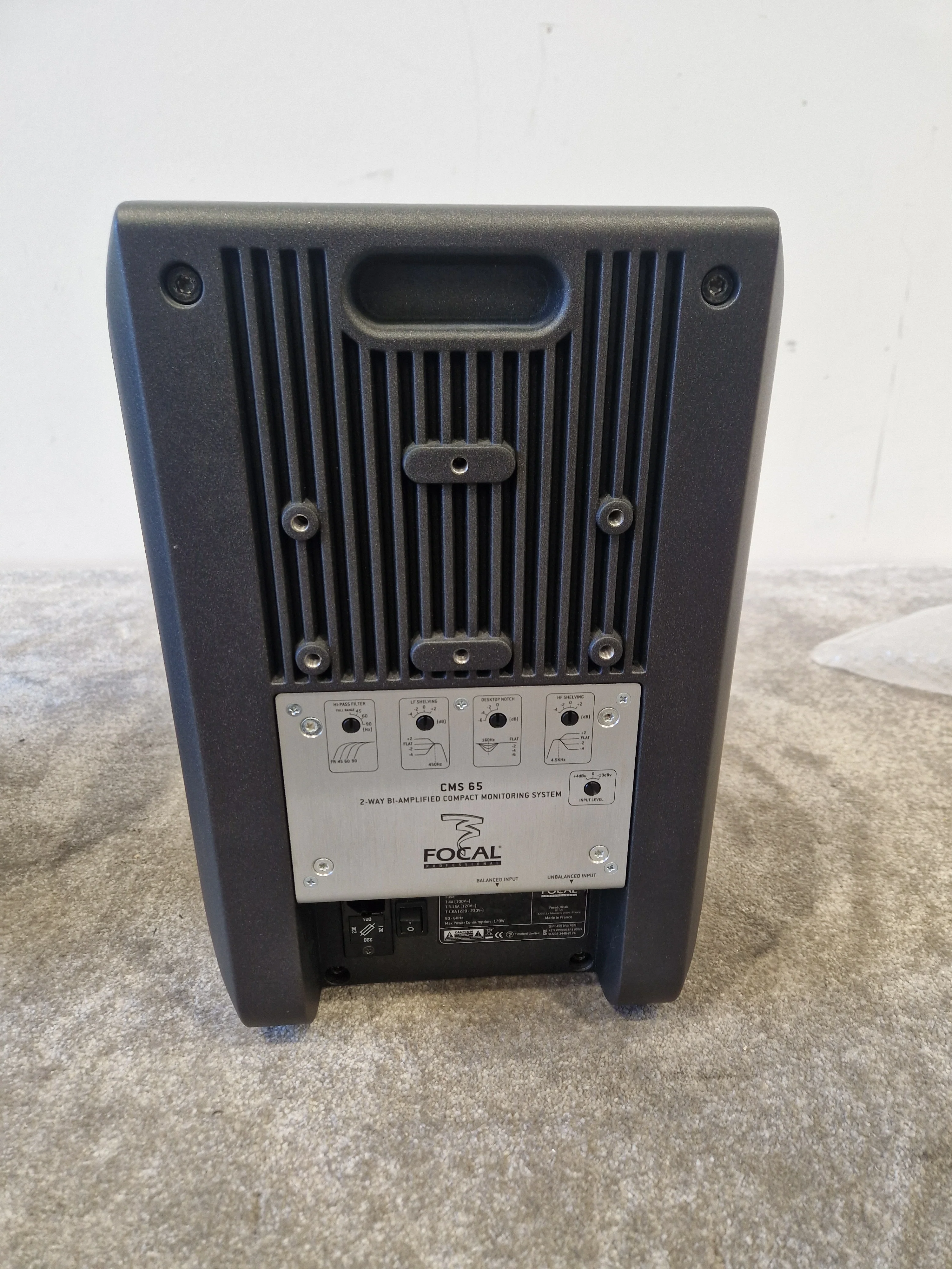 Pair of Focal CMS65 Speakers - 6.5" Woofer, 1" Tweeter - Very Good - Image 4