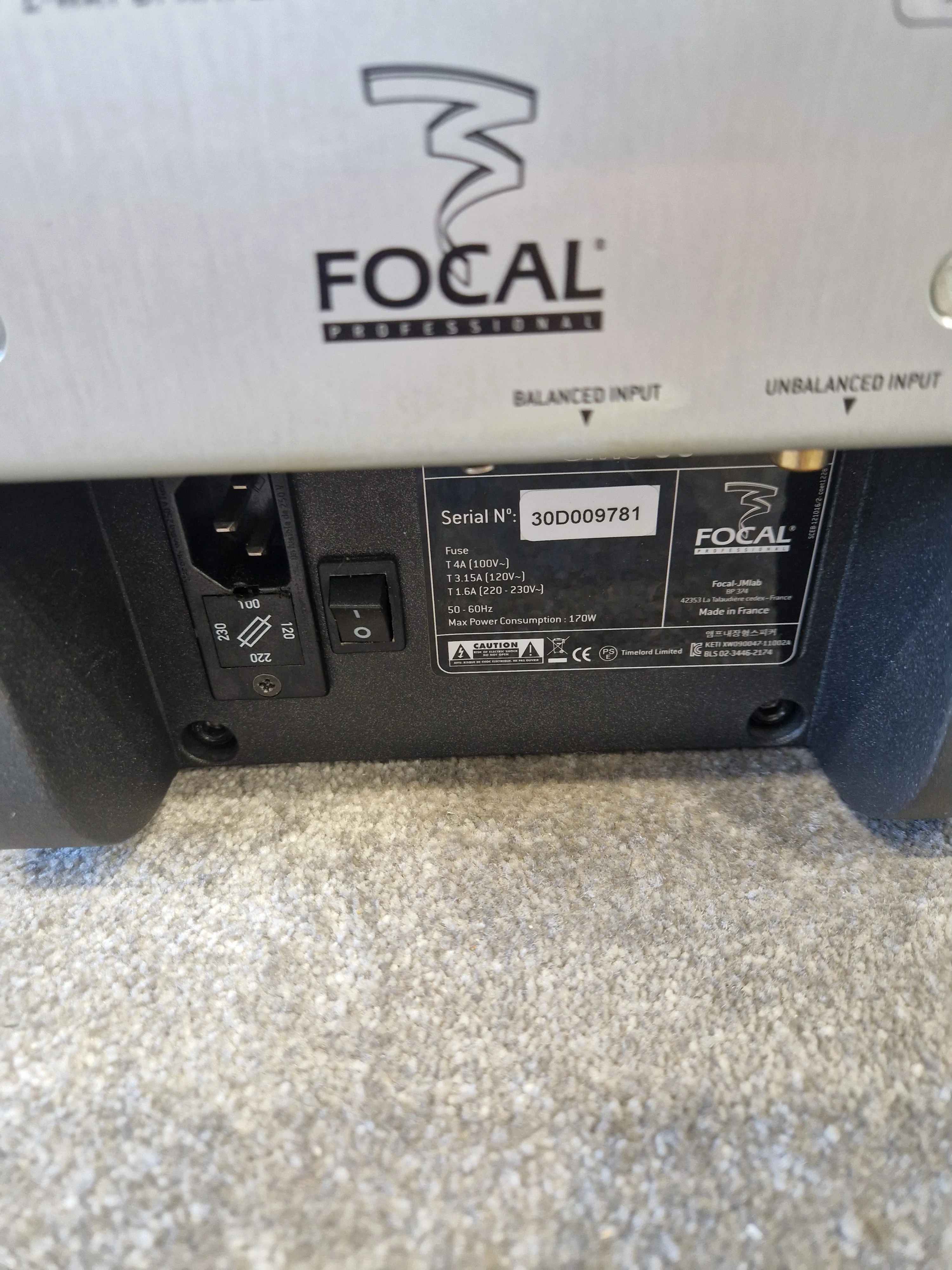 Pair of Focal CMS65 Speakers - 6.5" Woofer, 1" Tweeter - Very Good - Image 5