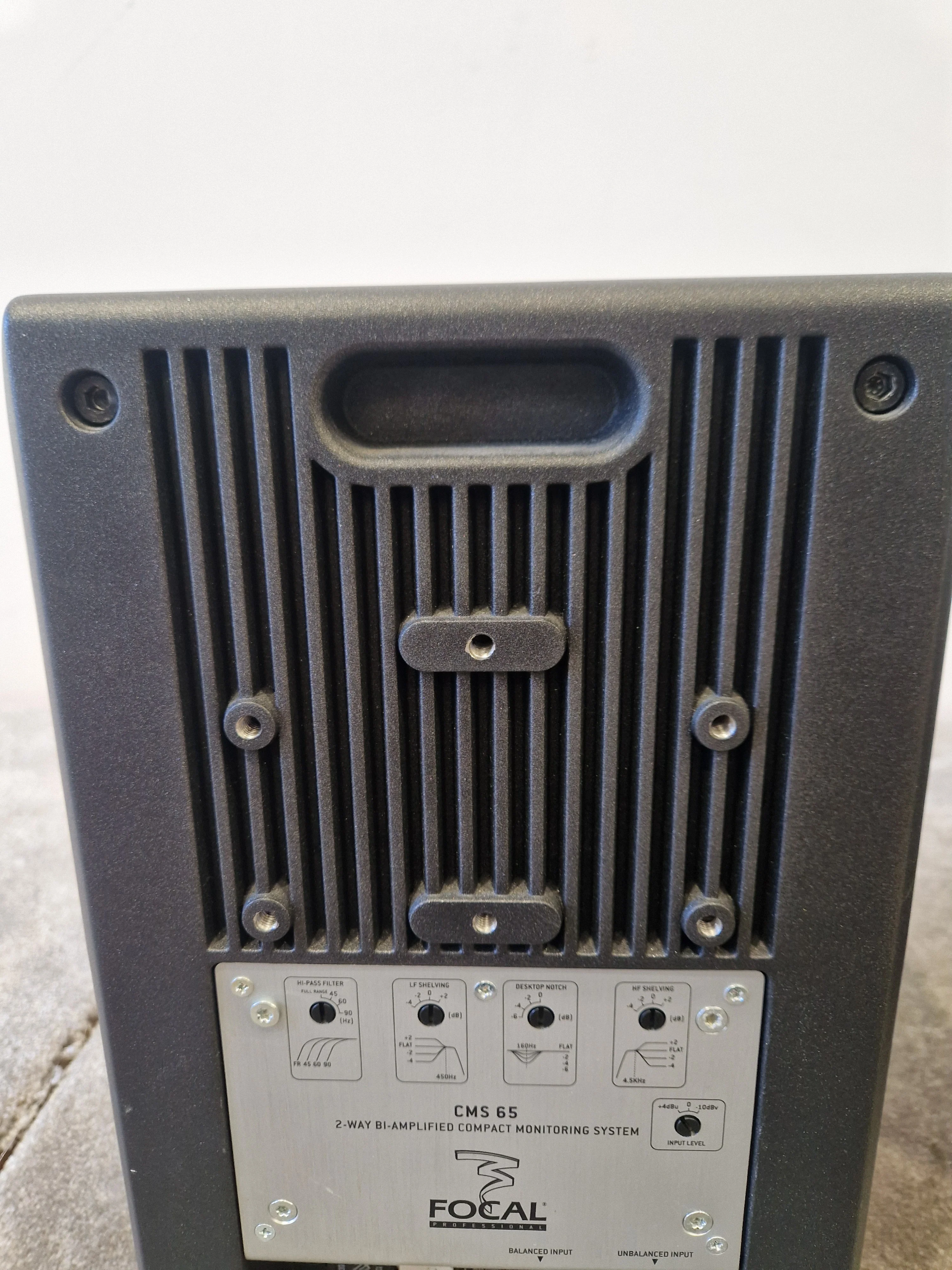 Pair of Focal CMS65 Speakers - 6.5" Woofer, 1" Tweeter - Very Good - Image 9