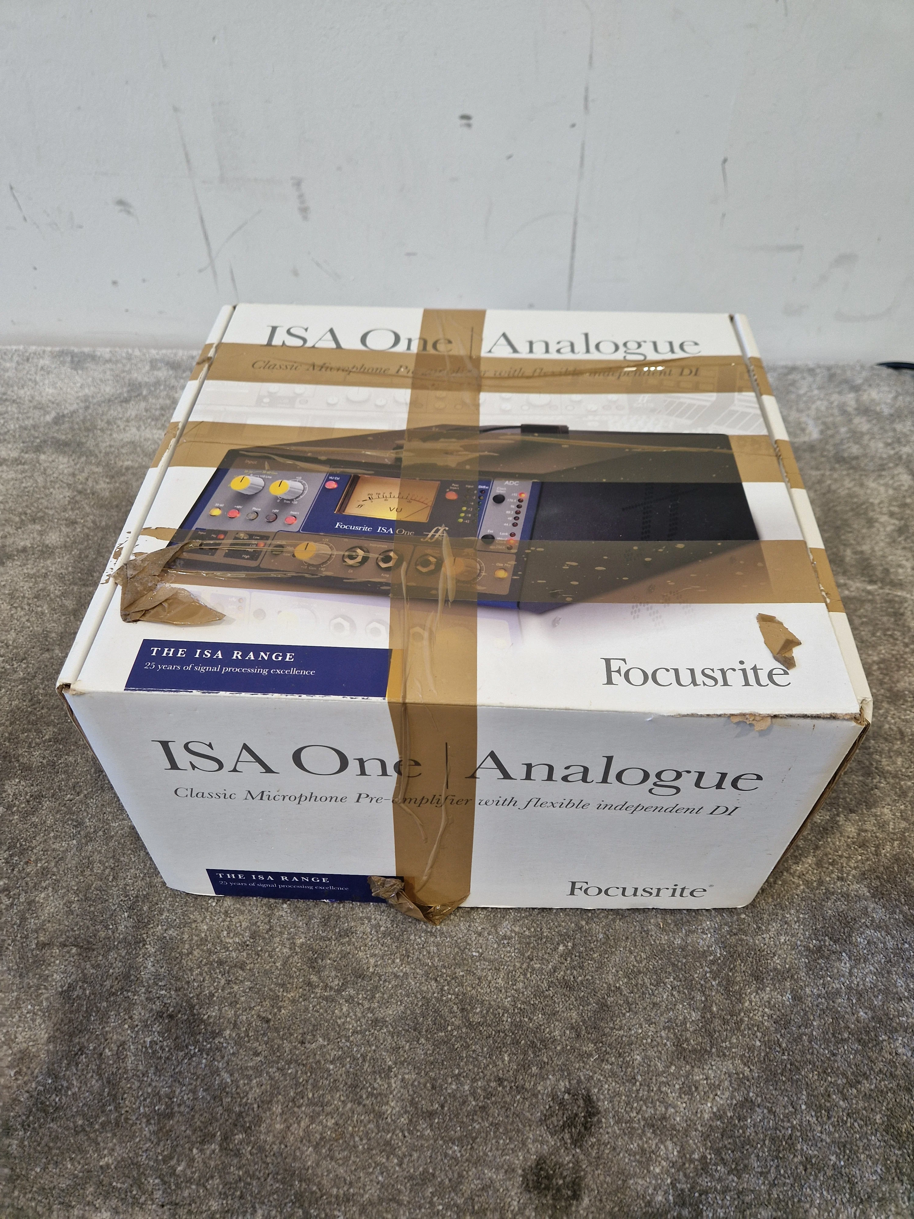 Focusrite ISA One - Single-Channel Mic Preamp, Transformer-Coupled - Excellent w/ Original Box - Image 7