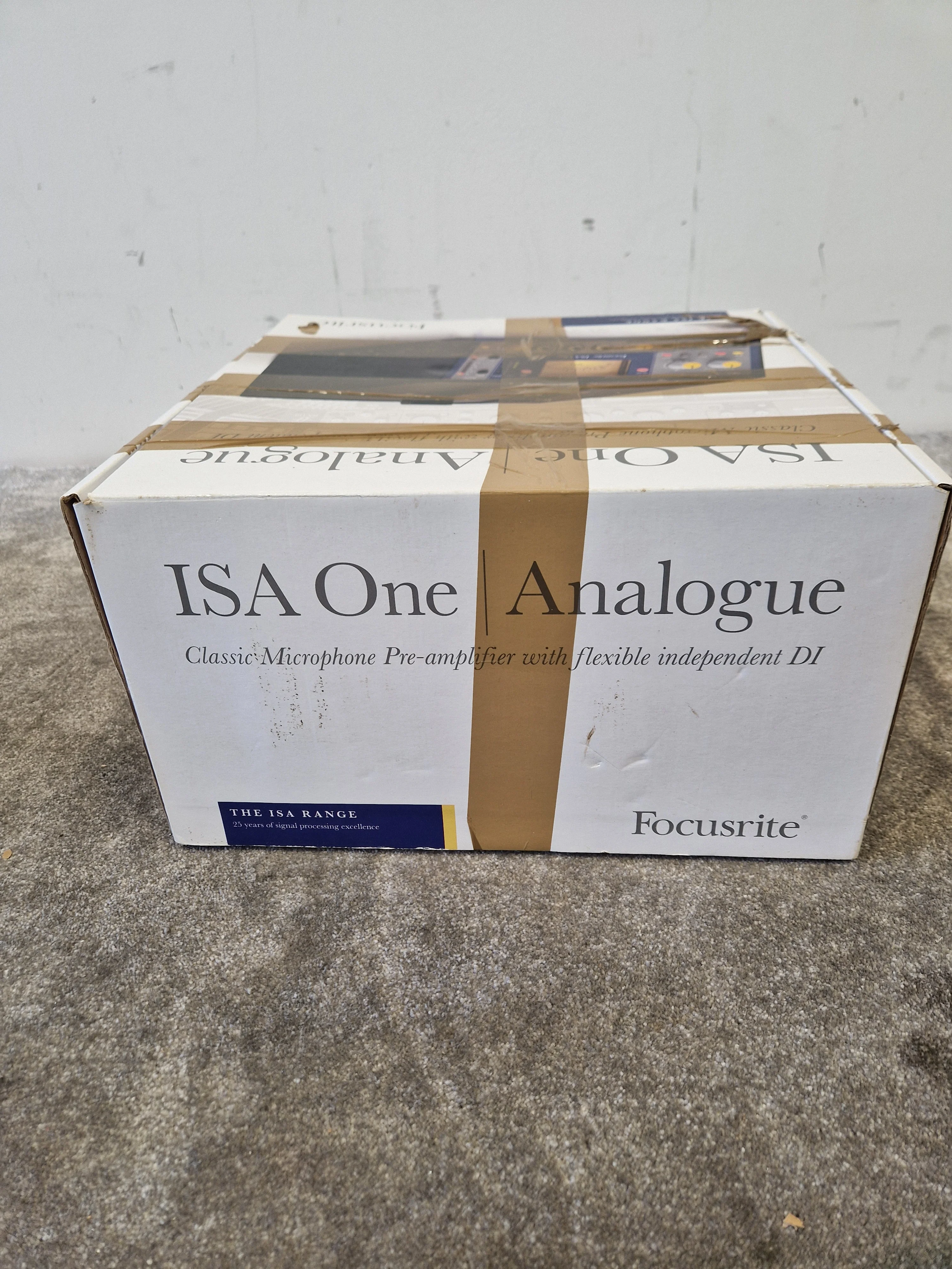 Focusrite ISA One - Single-Channel Mic Preamp, Transformer-Coupled - Excellent w/ Original Box - Image 8