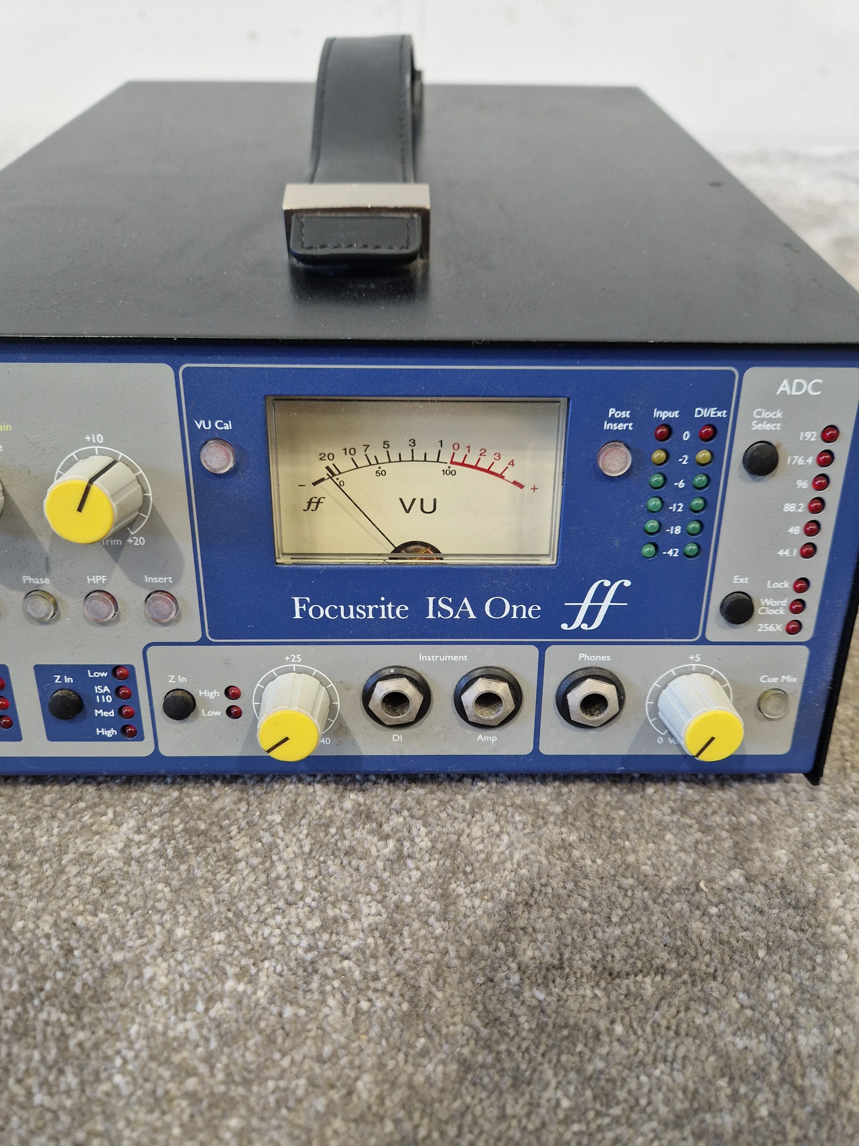Focusrite ISA One - Single-Channel Mic Preamp, Transformer-Coupled - Excellent w/ Original Box - Image 9
