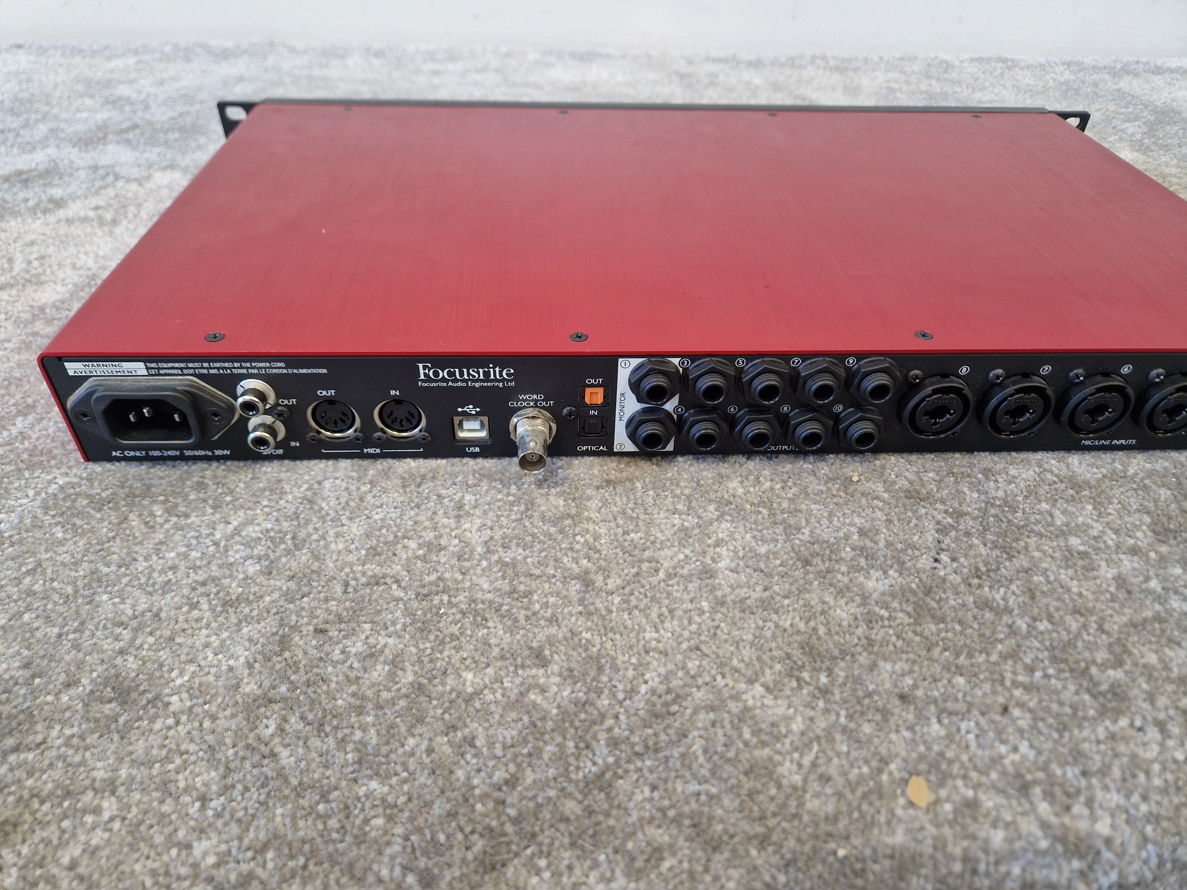 Focusrite Scarlett 18i20 Gen 2 - 18 Inputs, 20 Outputs - Excellent - Image 7